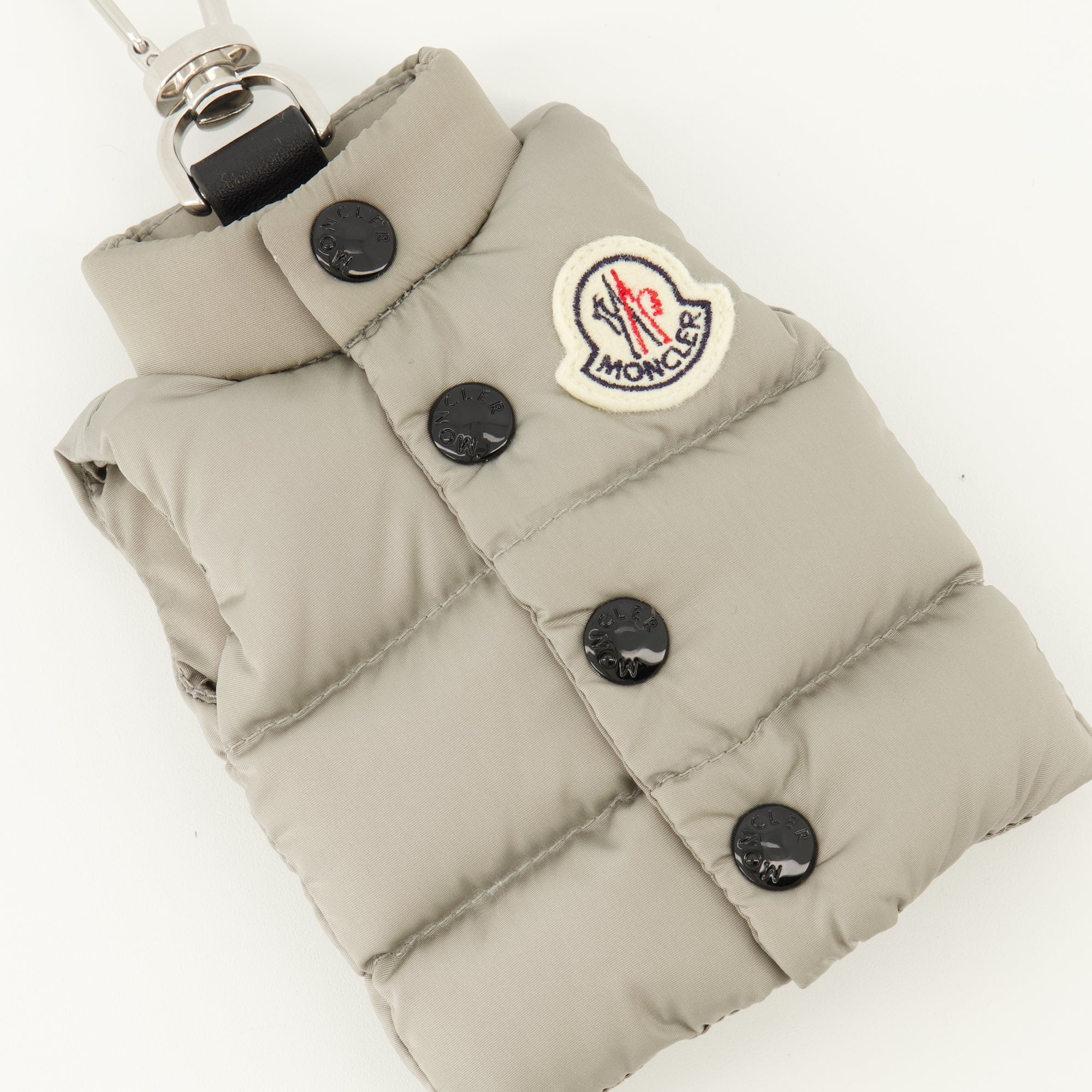 Image of Keychain Gilet Gris by Moncler for Men - Season Spring-Summer 2026 - Detail View 1