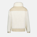 puffer jacket, Moncler Grenoble, casual wear, adjustable hood, embroidered logo