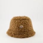 Image of Le Bob en Teddy Marron by Moncler for Women - Season Autumn-Winter 2025 - Front View
