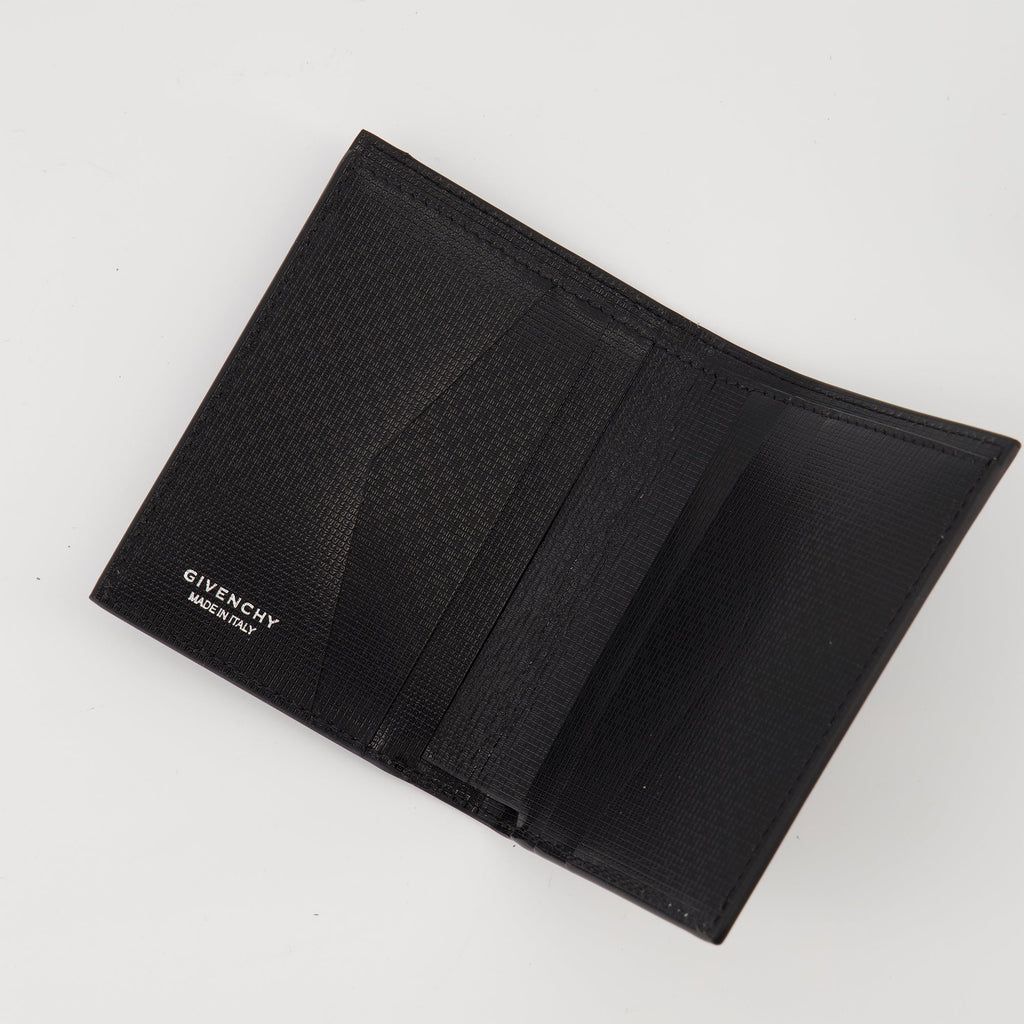 Givenchy cardholder, leather cardholder, 4G embossed accessories, luxury accessories, men's cardholder