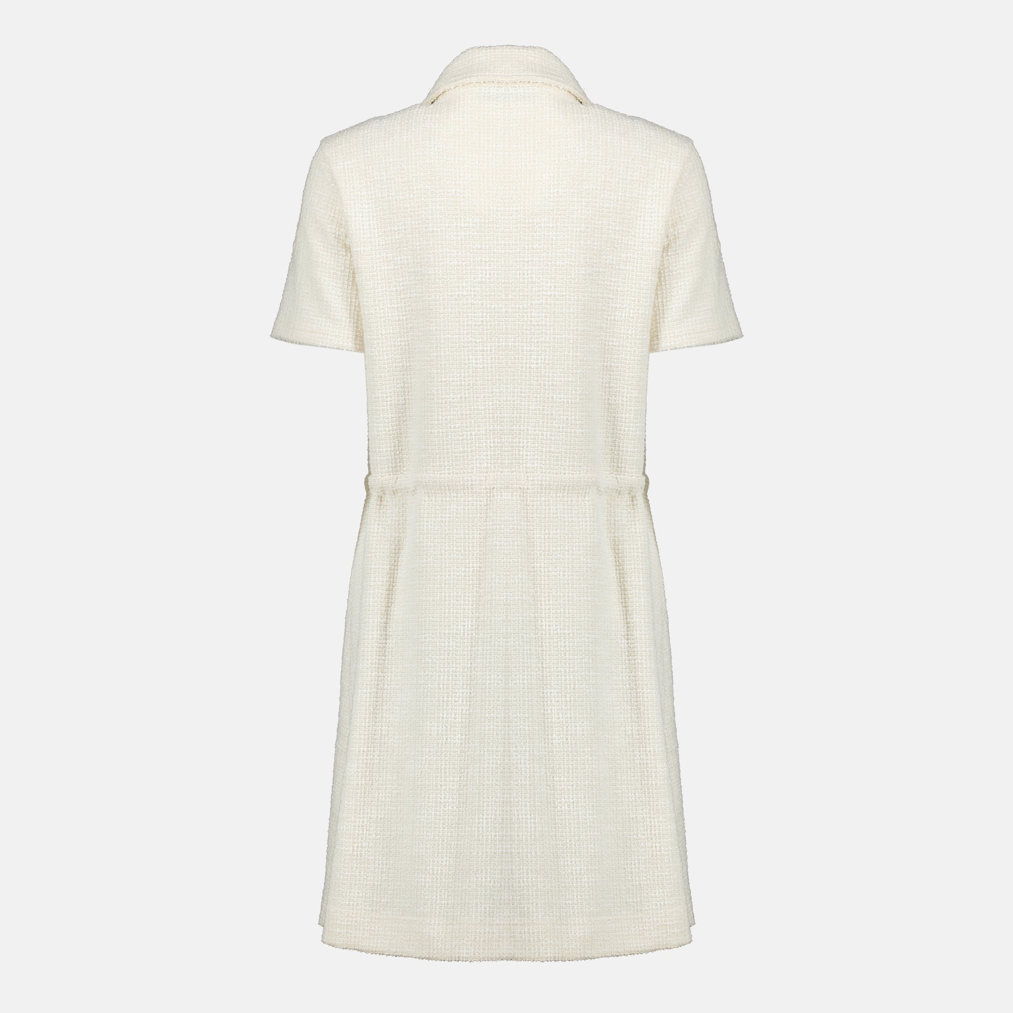 Image of Mini Beige Dress by Moncler for Women - Season Spring-Summer 2026 - Back View