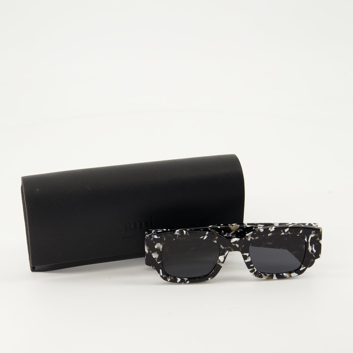 luxury sunglasses, AMI de Coeur, black and white sunglasses, designer eyewear, unisex accessories