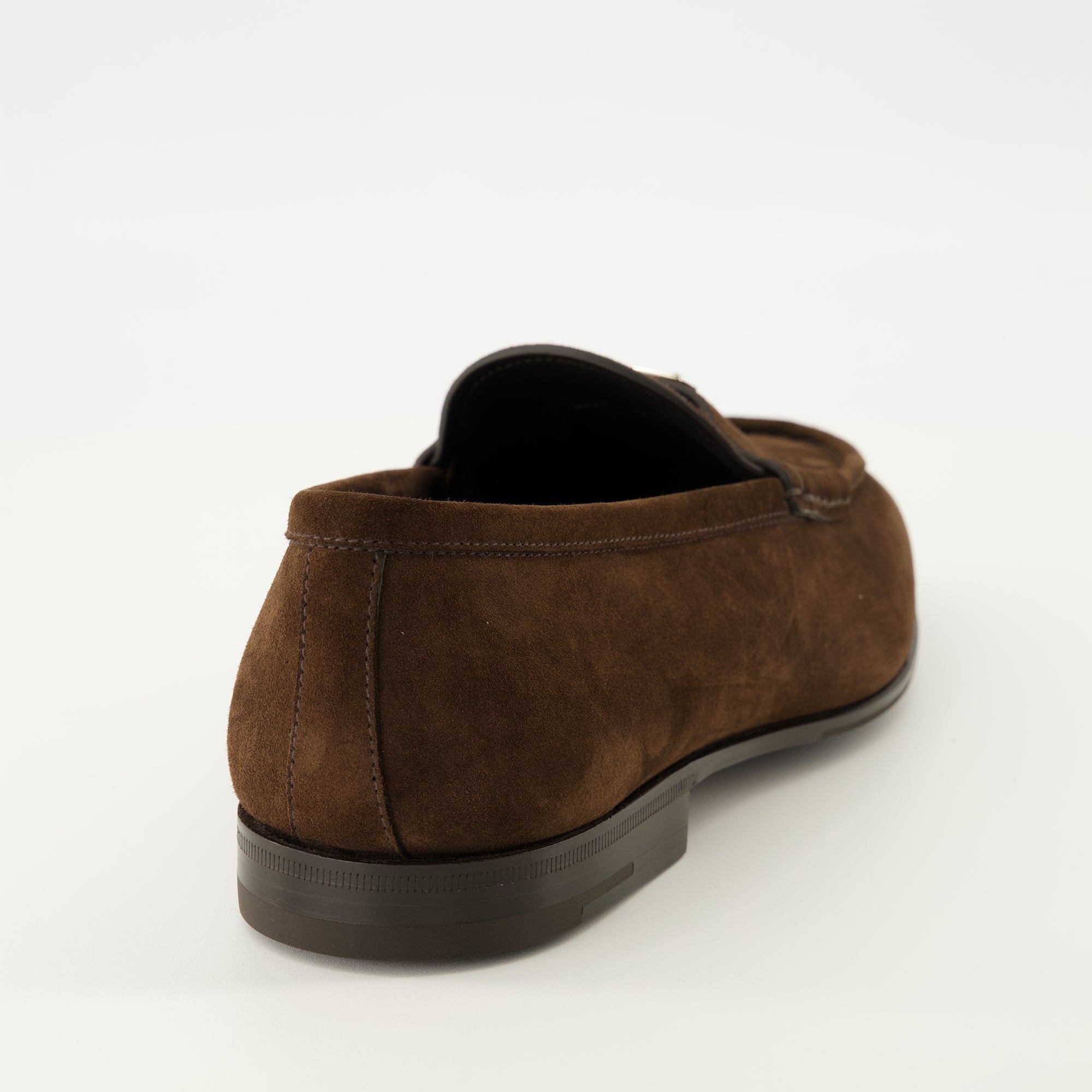 Prada loafers, brown suede shoes, slip-on loafers, men's footwear, luxury loafers