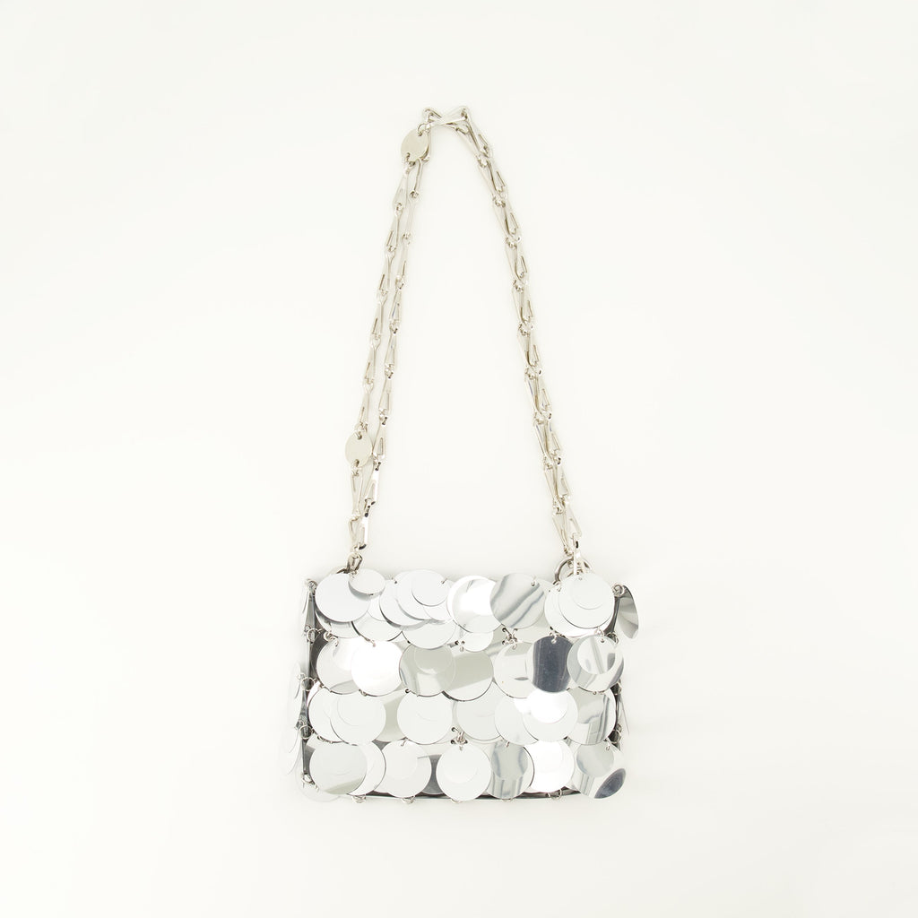 le sac sparkle nano argente rabanne women 15518526144892