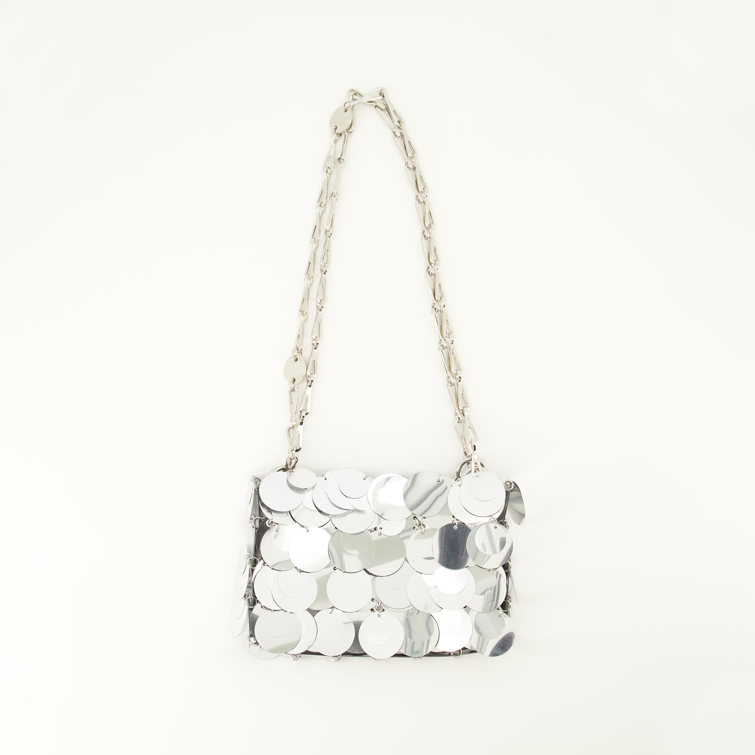 le sac sparkle nano argente rabanne women 15518526144892