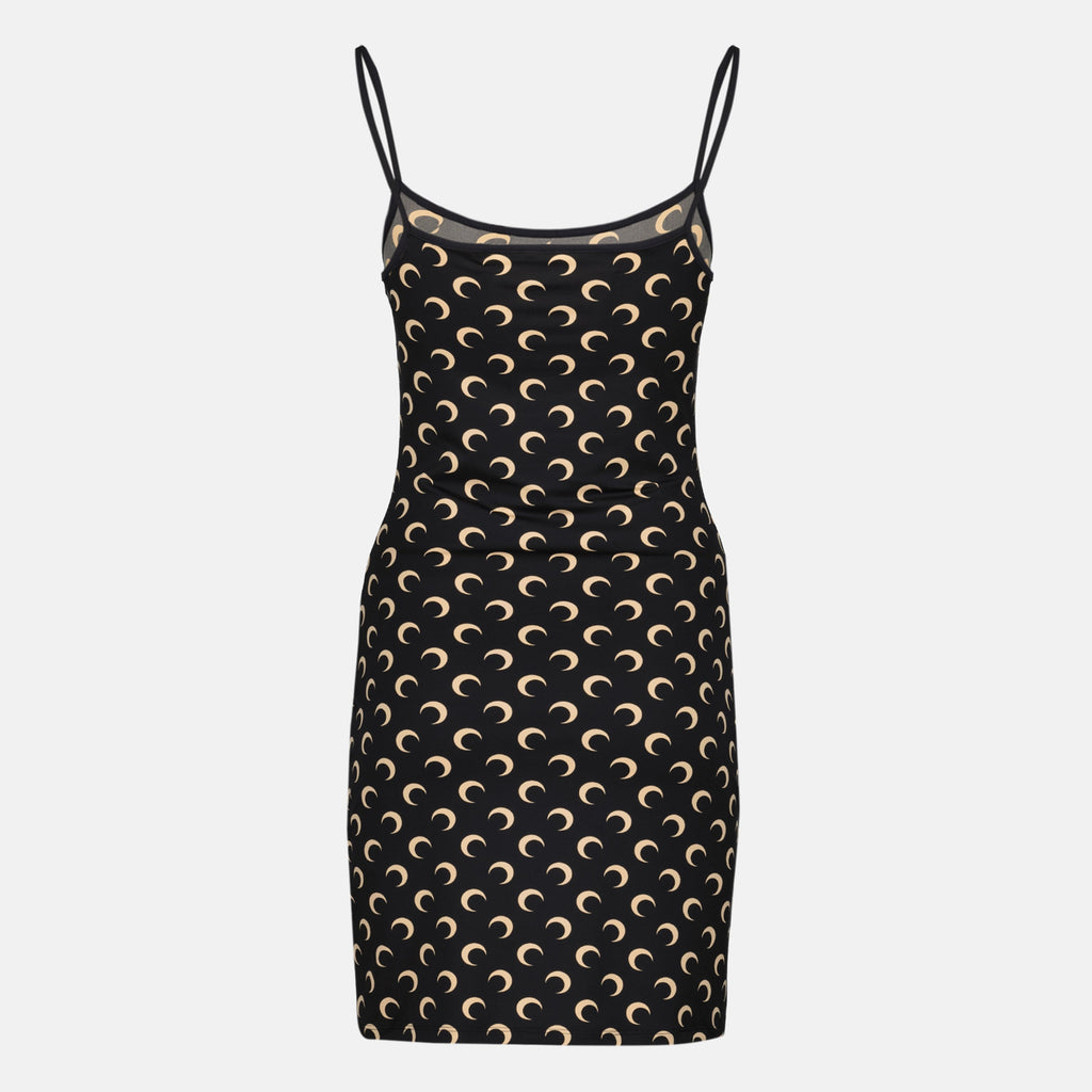mini kleid moon schwarz