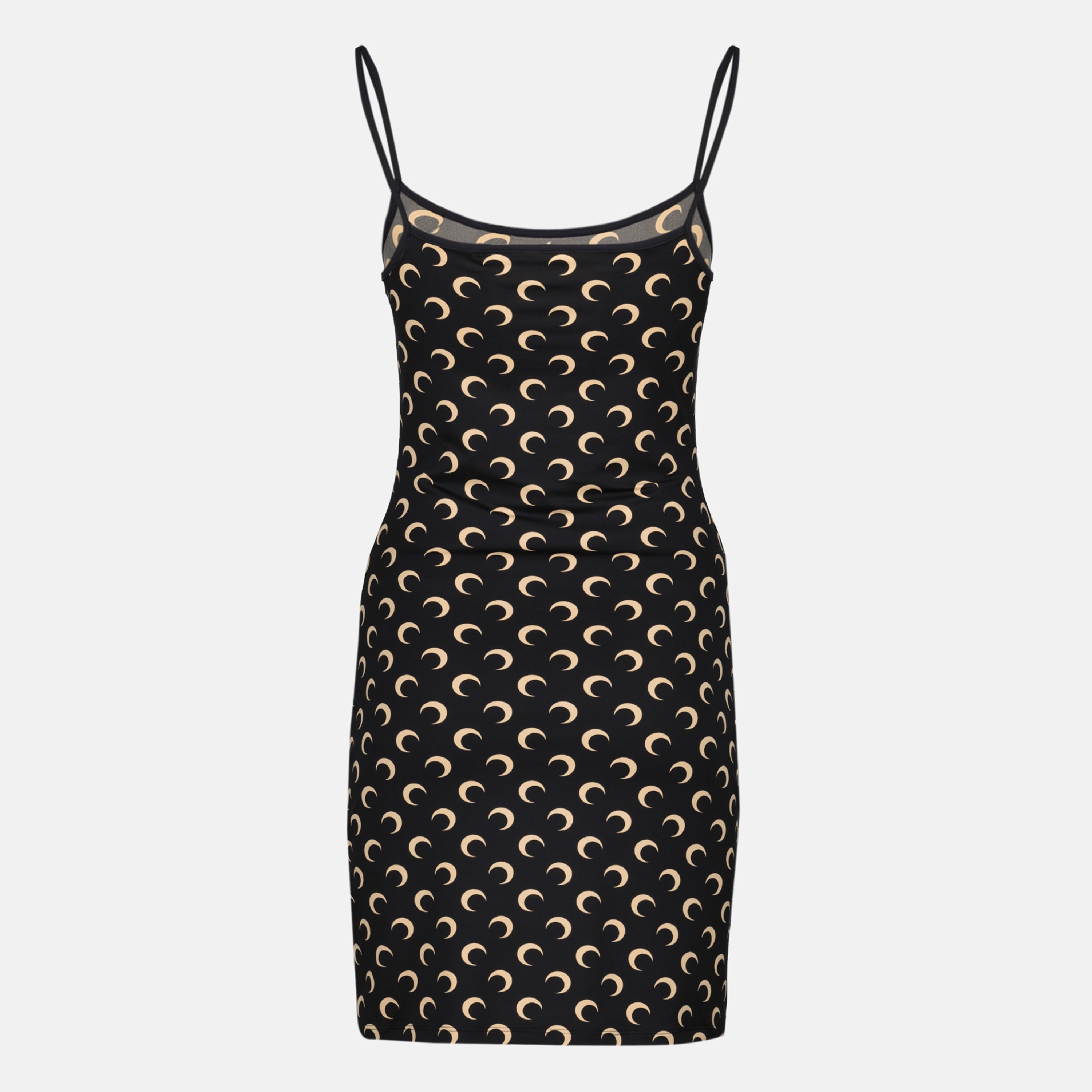 mini kleid moon schwarz