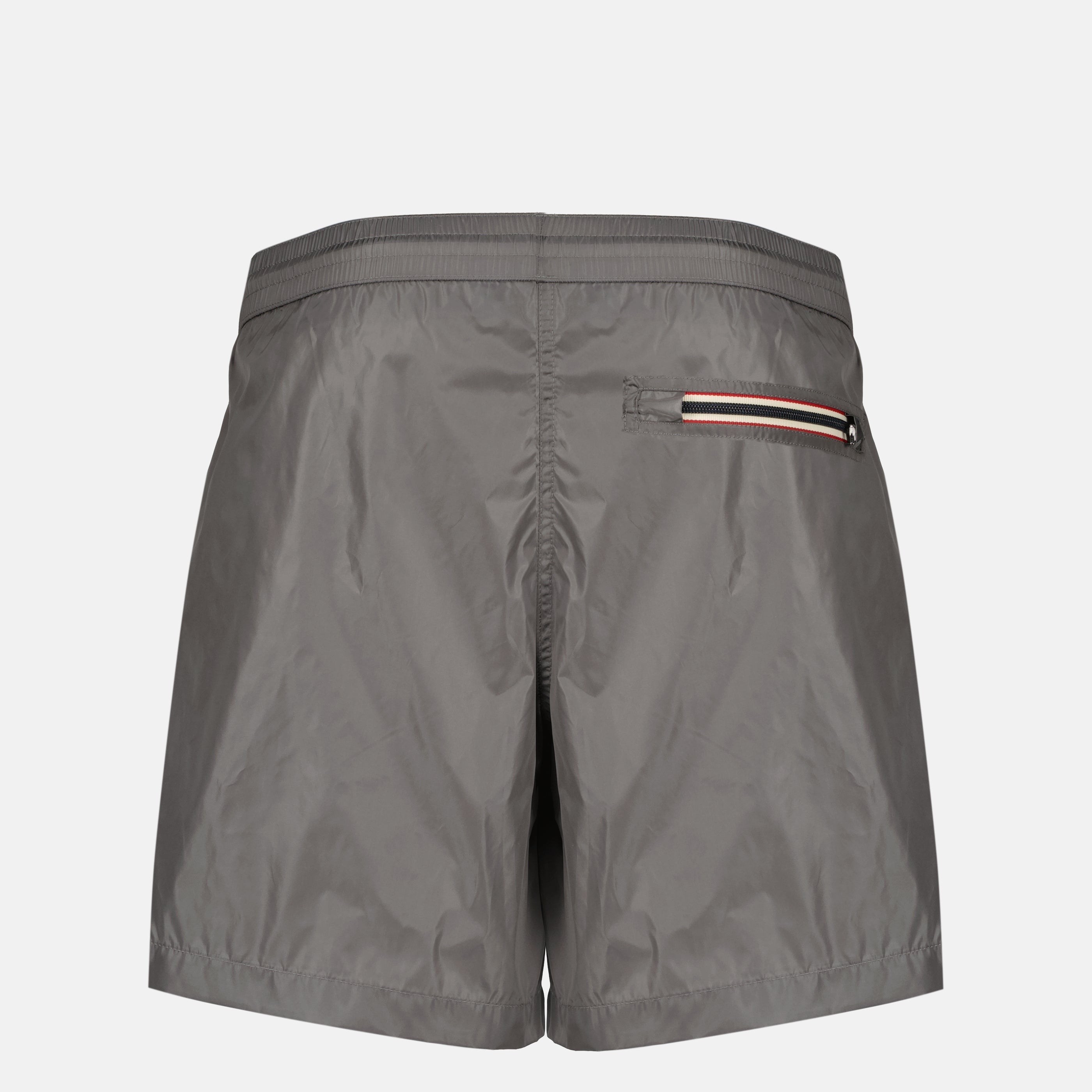 Grey Logo Swim Shorts