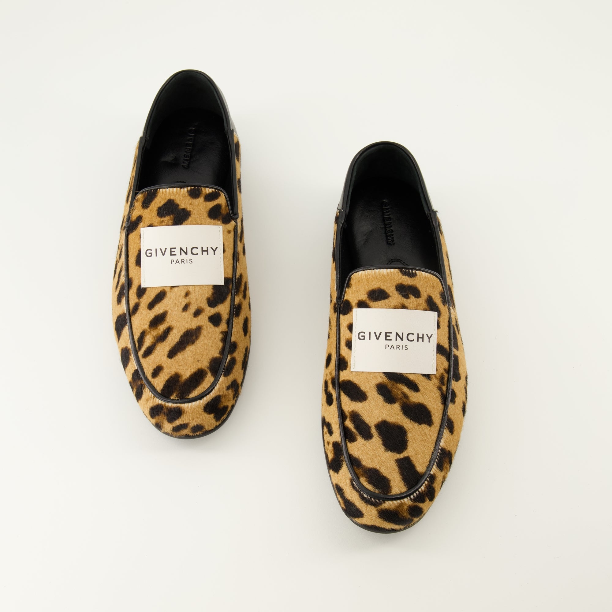 Givenchy loafers, leopard print shoes, luxury footwear, men's loafers, premium leather shoes