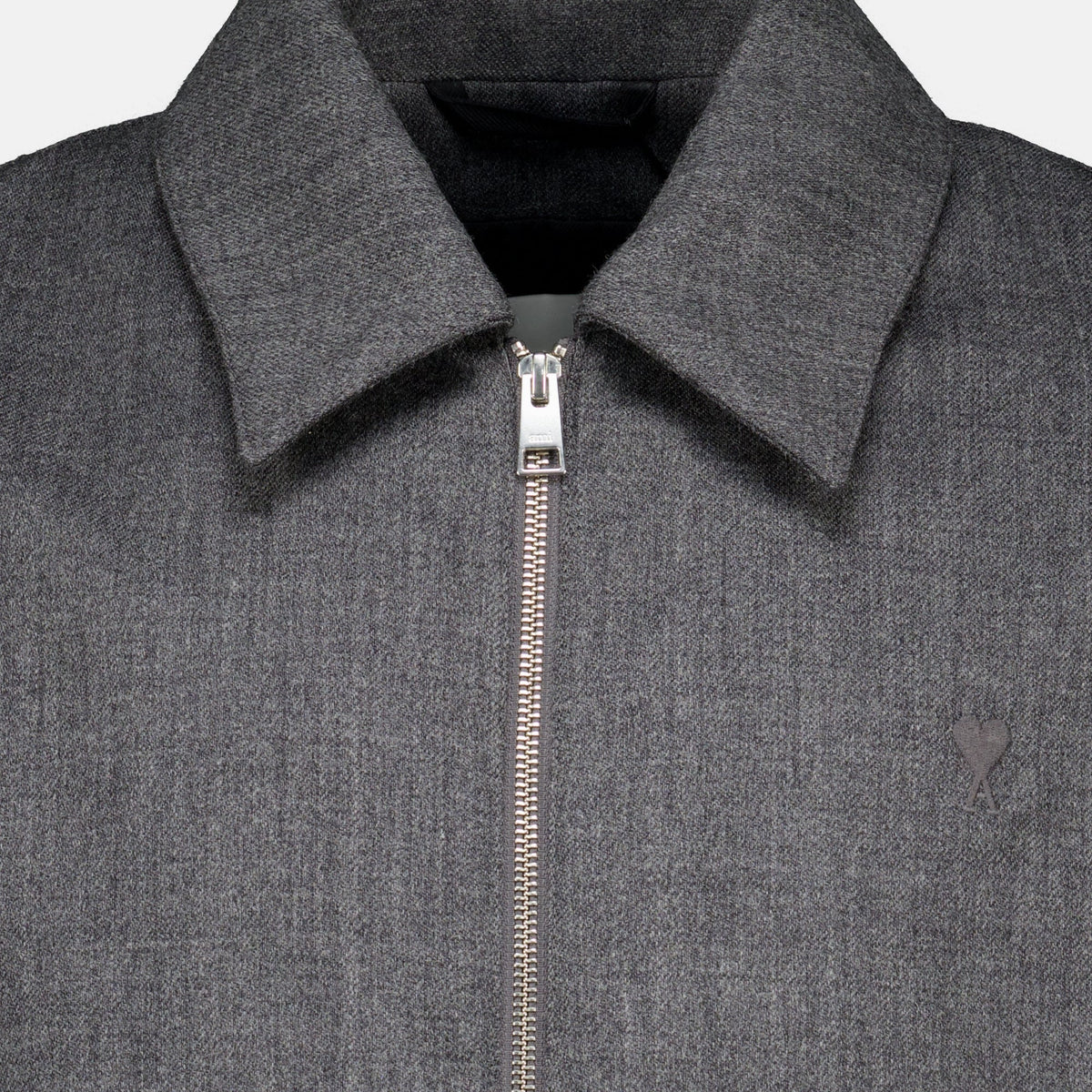 Chaqueta de lana gris