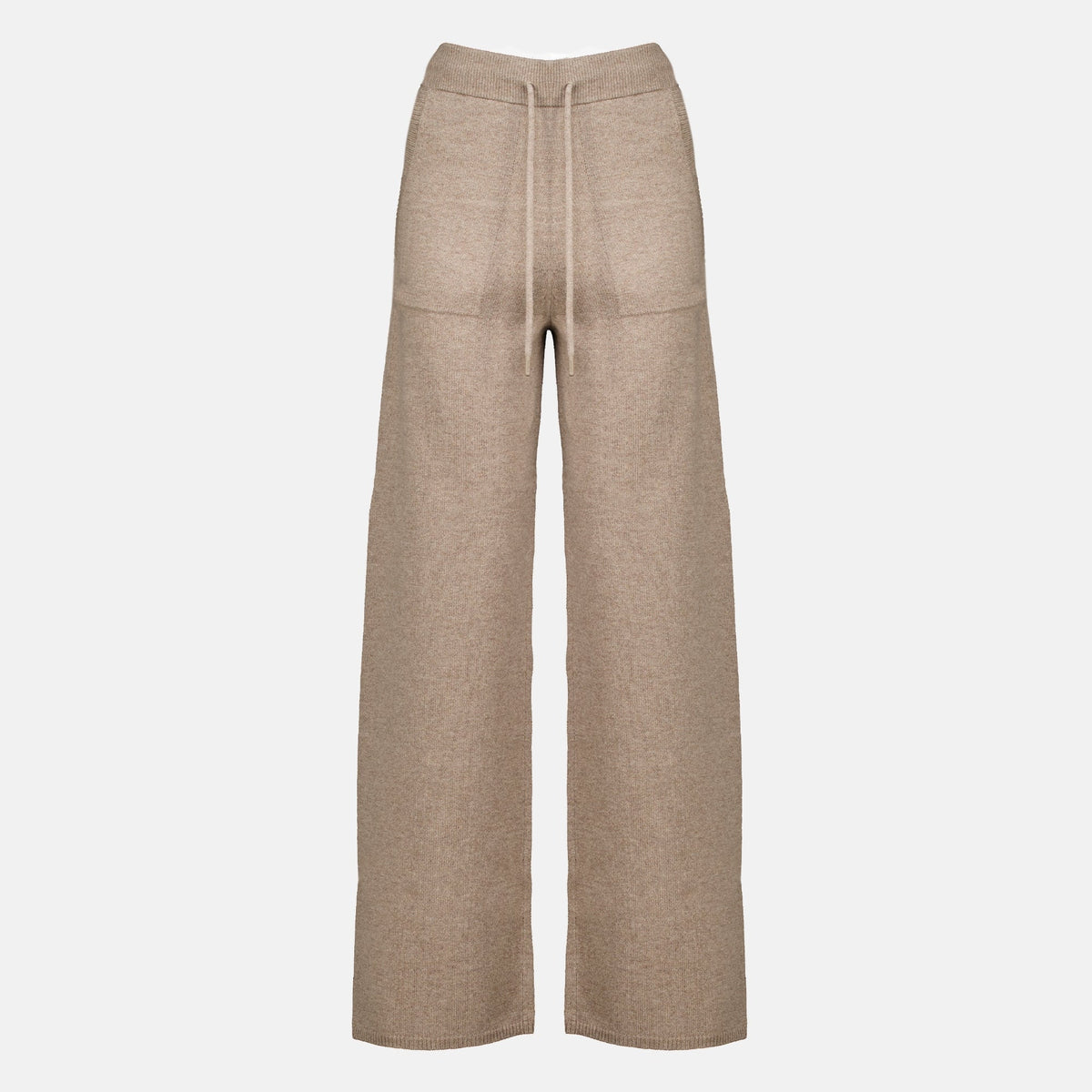 Wide Leg Cashmere Pants