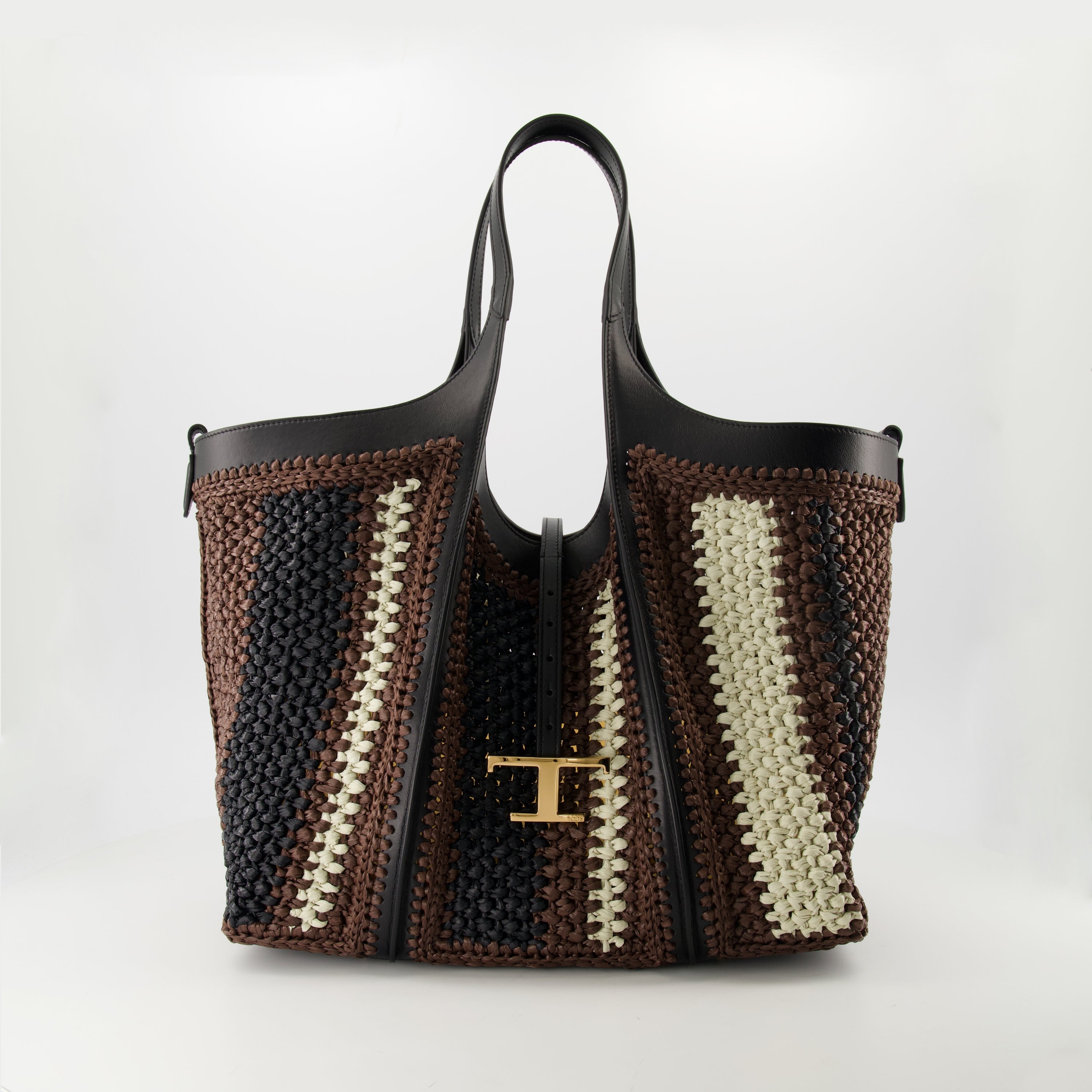 Timeless Cabas, Tod's bag, raffia handbag, luxury accessories, designer tote