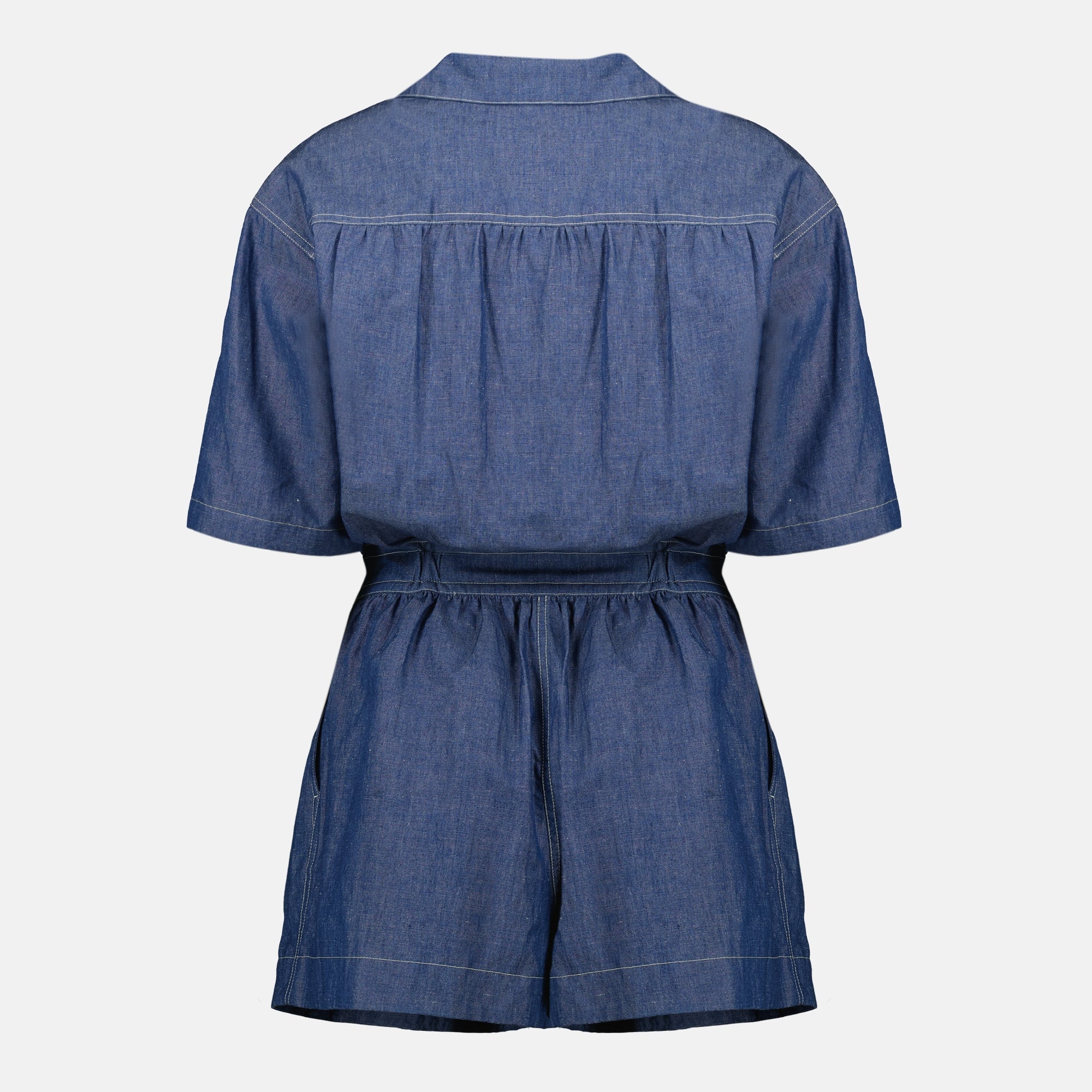 Prada Blue Denim Jumpsuit - Women | WE IN STYLE