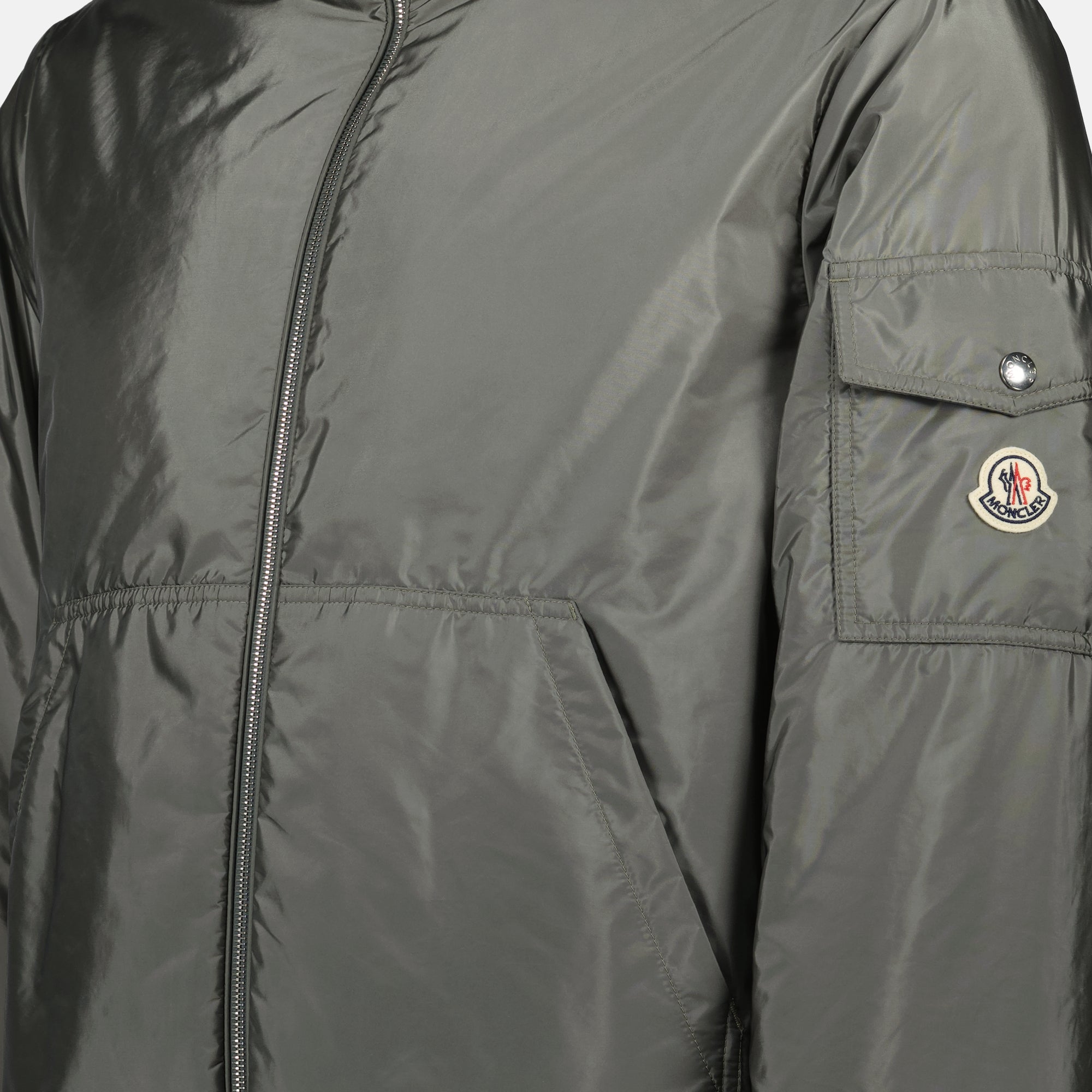 Moncler bomber jacket, Poiliot jacket, mens outerwear, nylon jacket, Autumn-Winter collection