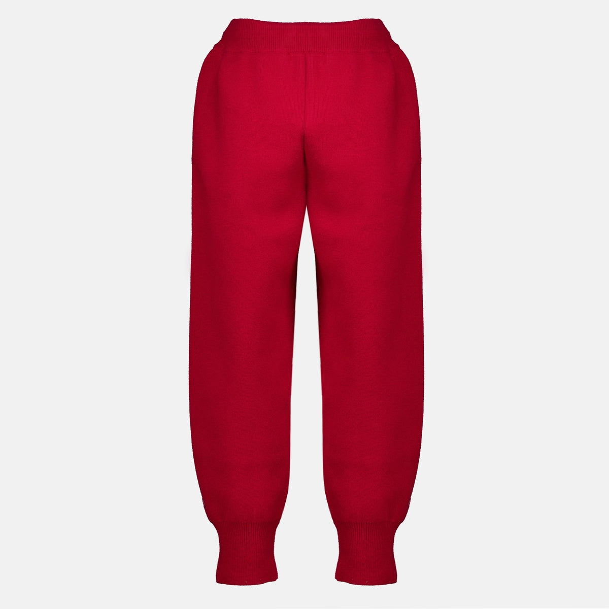 Red Wool Jogging