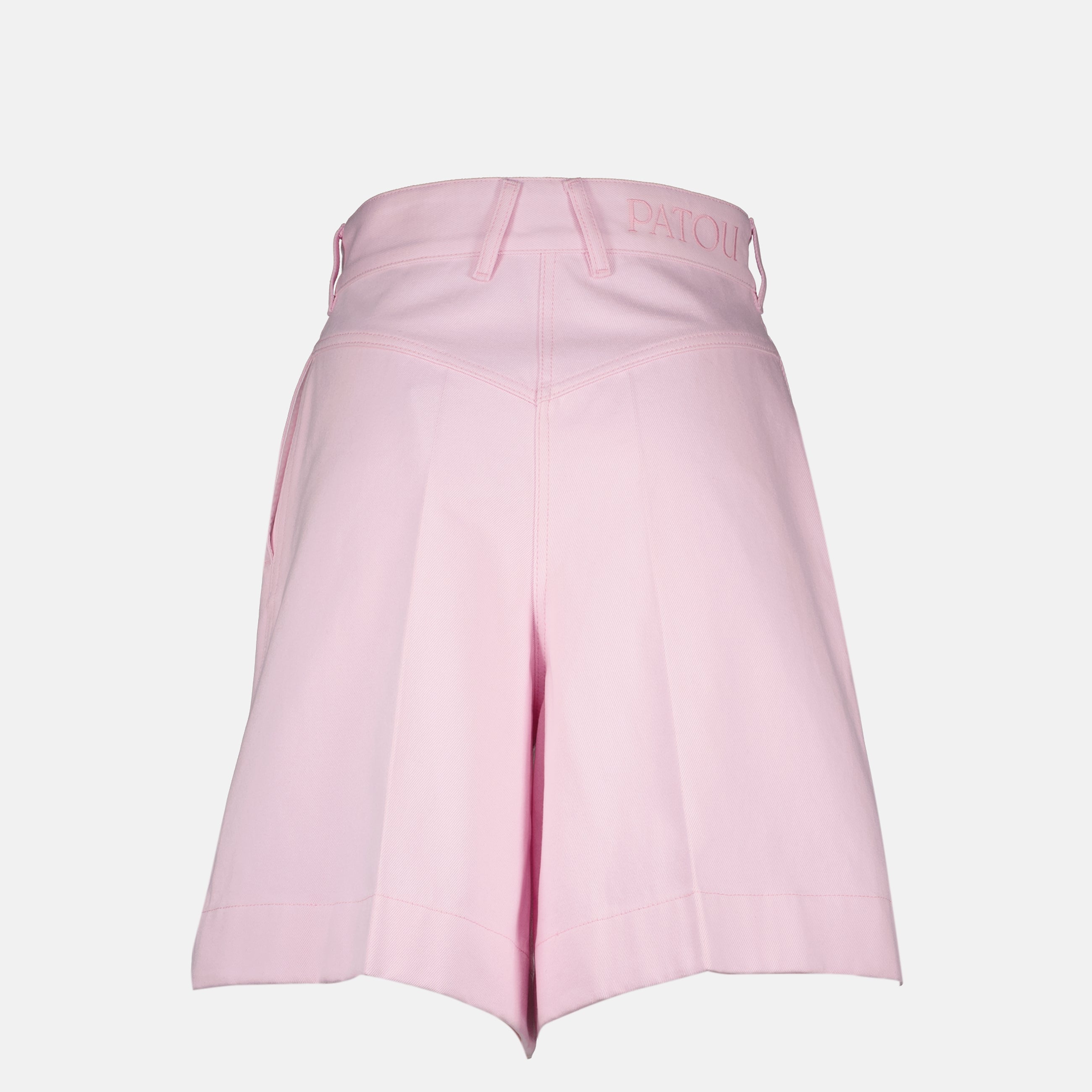 Image of Coton Patou Bermuda by Patou for Women - Season Spring-Summer 2026 - Back View