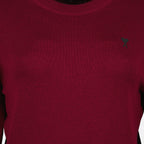 Ami Paris, Bordeaux sweater, wool sweater, Autumn-Winter 2025, long sleeve top