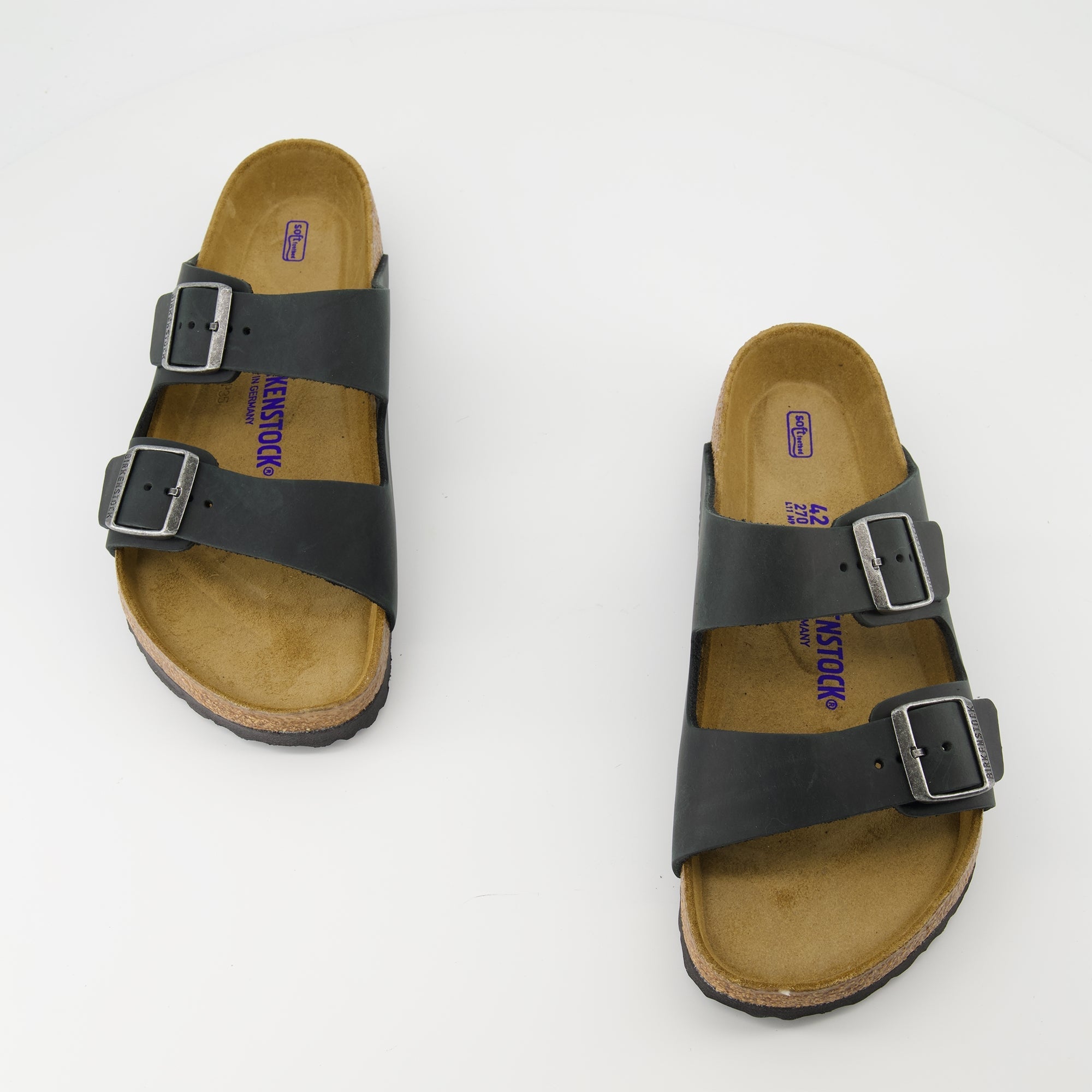 Birkenstock sandals, Arizona black sandals, anatomical footbed, leather sandals, comfortable footwear