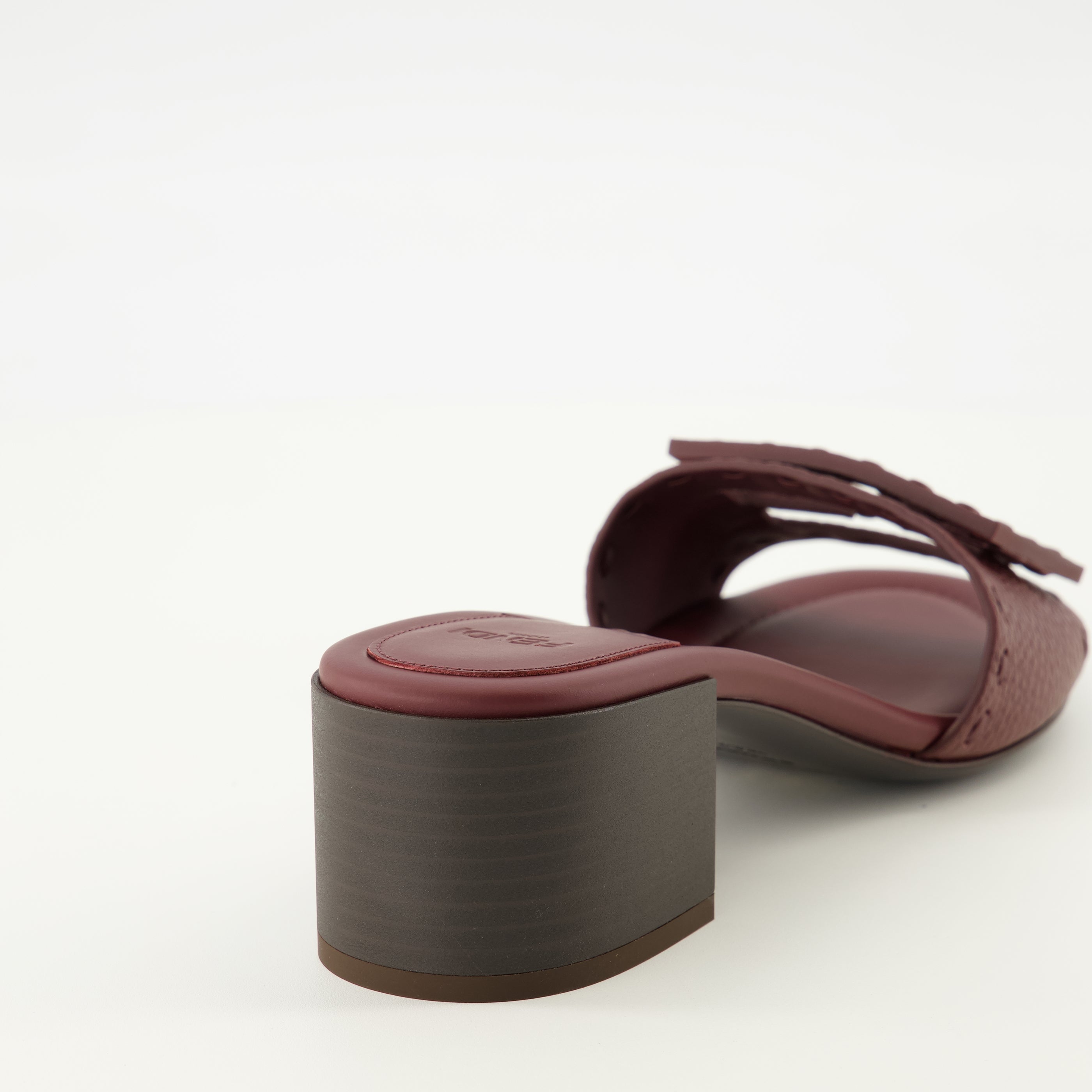 Bordeaux Baguette Heeled Sandals