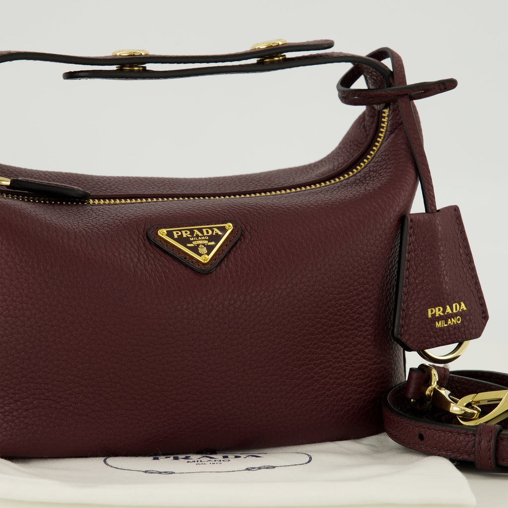mini sac chérie Grained Leather Bag