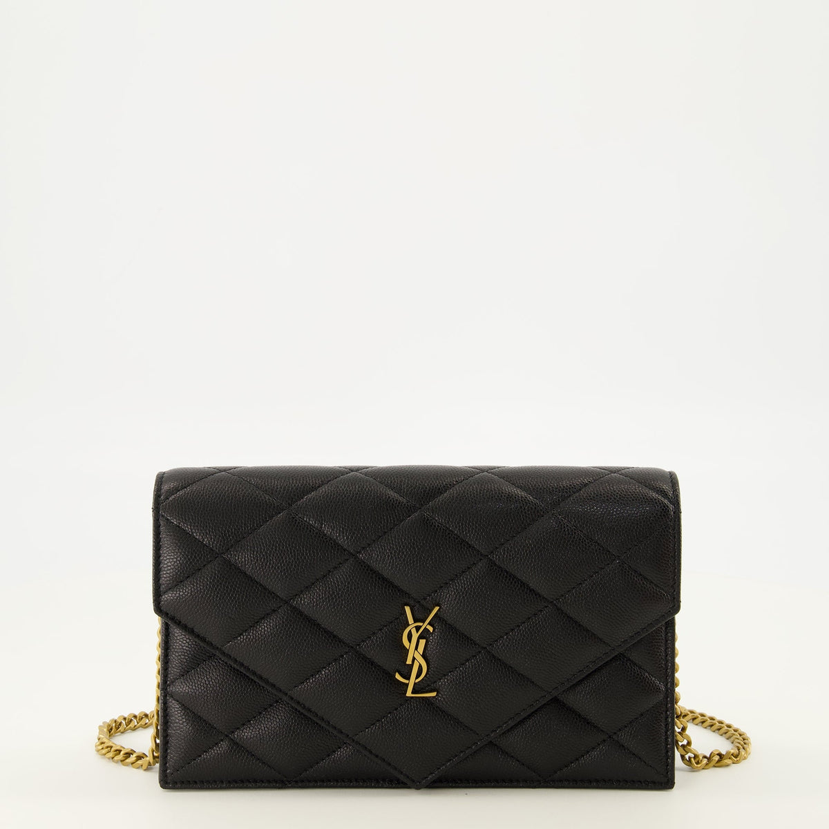 Cartera de cadena Paris de piel acolchada
