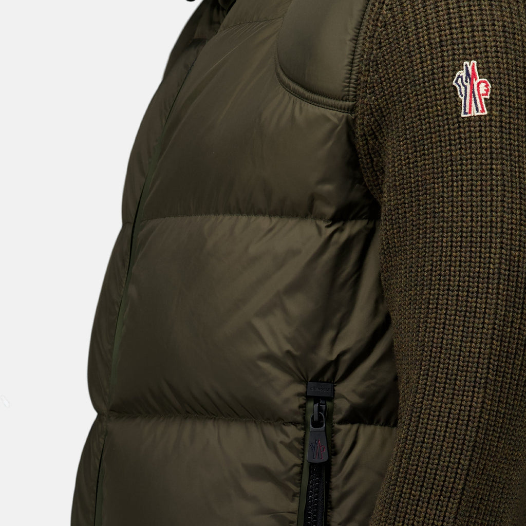 Kaki Bi-Matière Veste