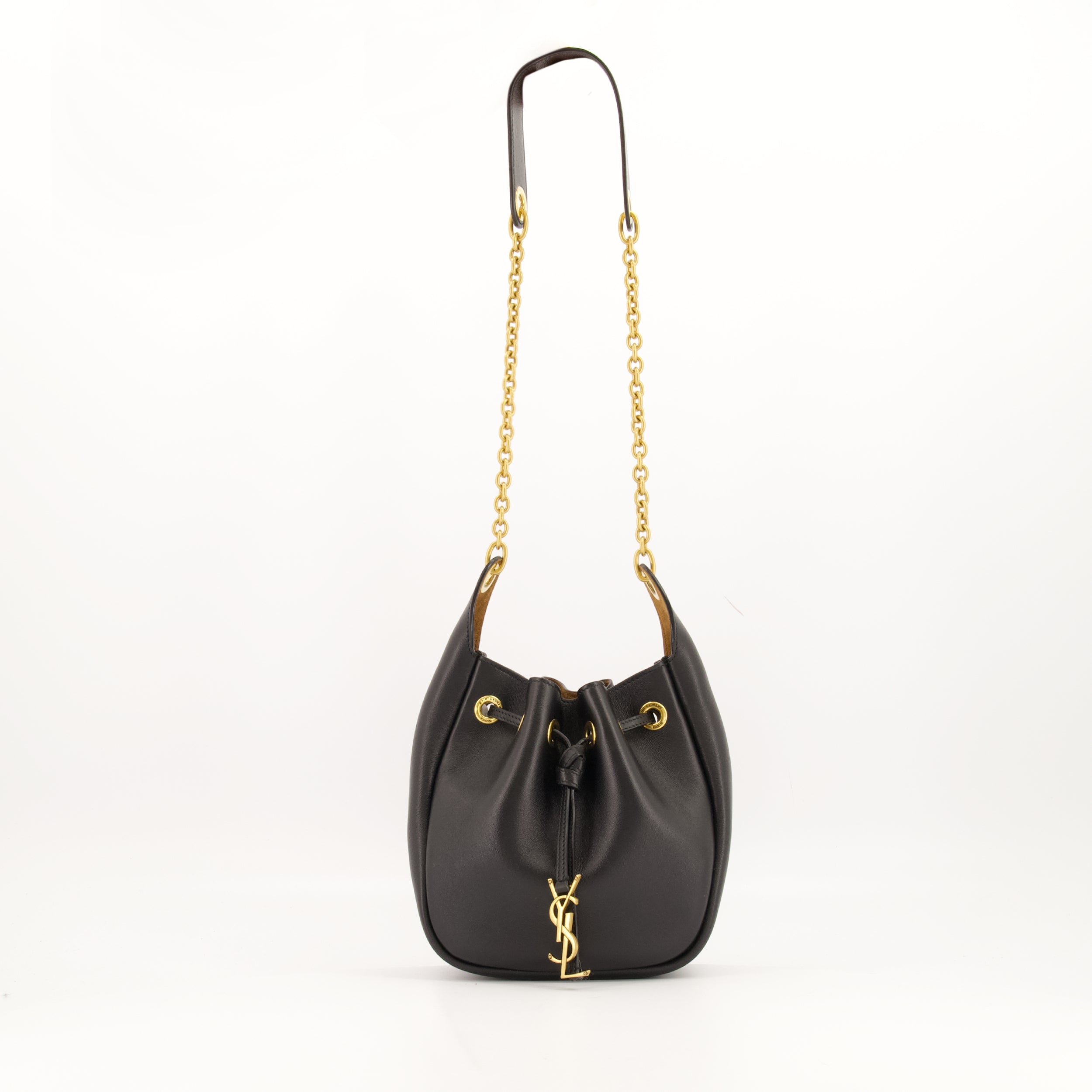 saint laurent black bucket bag we in style saint laurent women 15494983614844