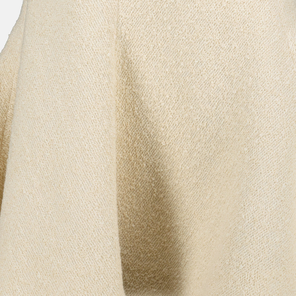 Khaite dress, ruffled dress, V-neck dress, cotton dress, Spring-Summer collection