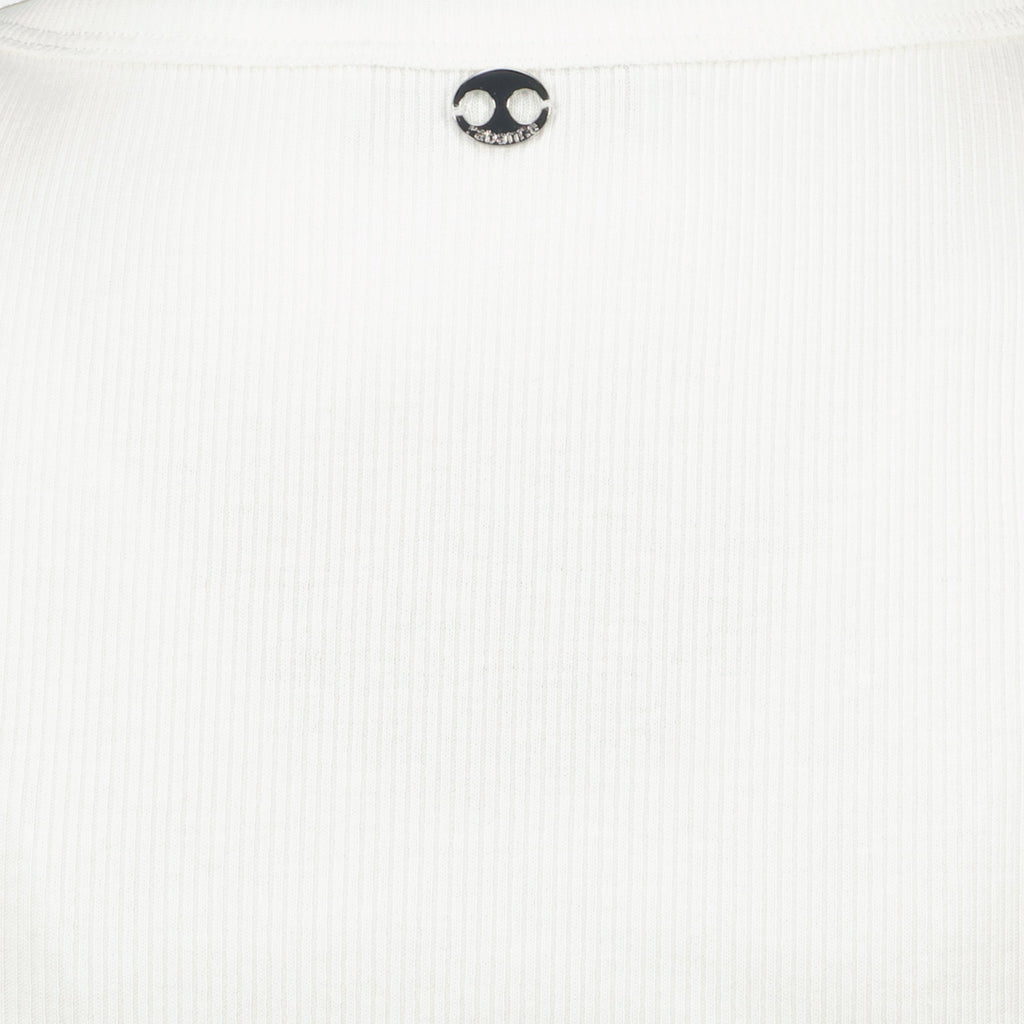 ホワイトジャージータンクトップ