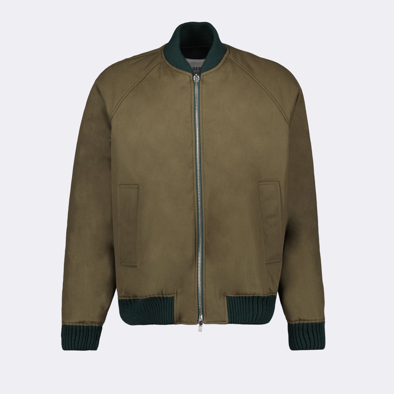 Burberry bomber jacket, reversible jacket, green check jacket, luxury men's outerwear, high-end fashion