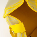 Burberry tote bag, yellow checkered bag, luxury tote, high-end accessories, stylish tote