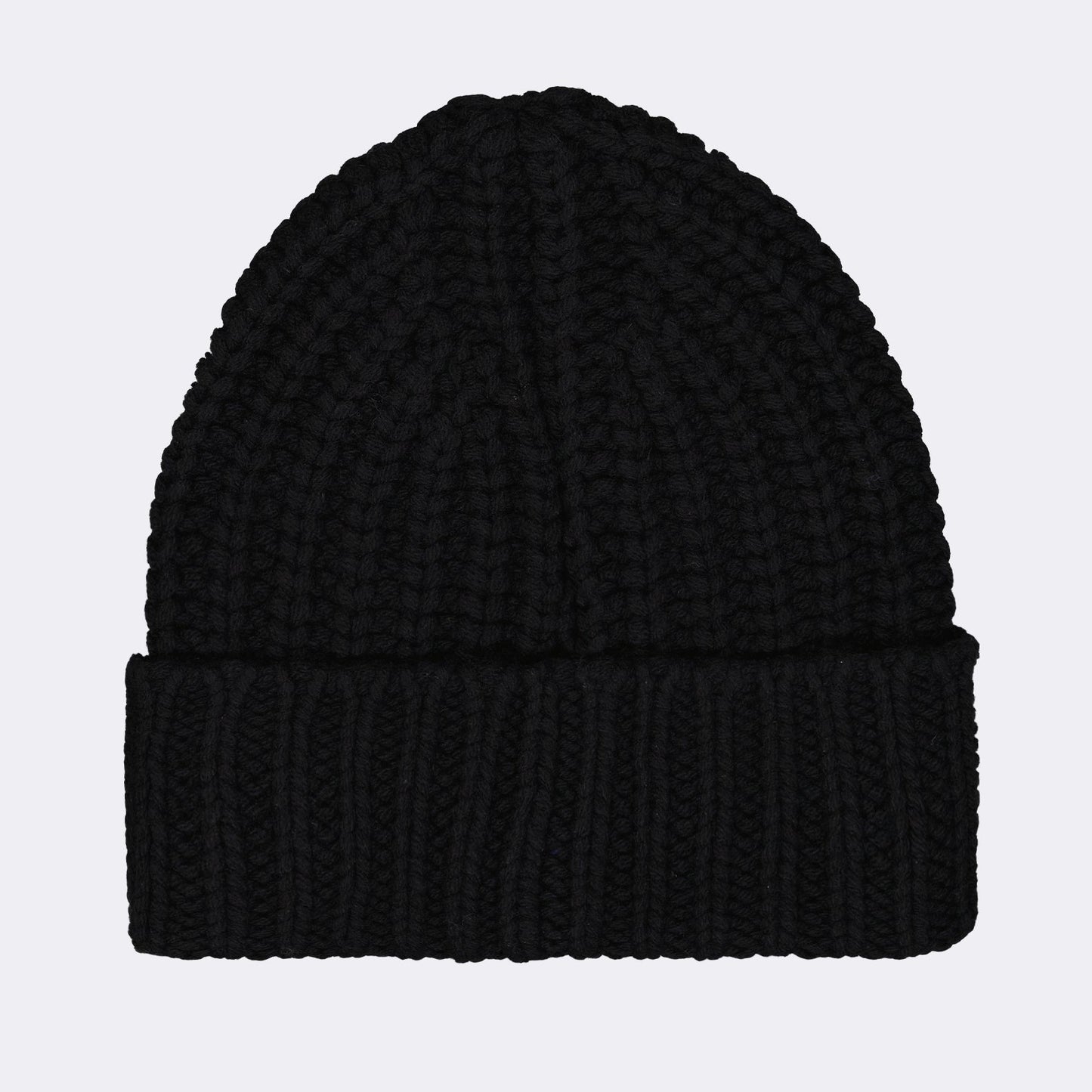 Black Logo Beanie, Moncler Beanie, Luxury Winter Accessory, Designer Hat, Elegant Headwear