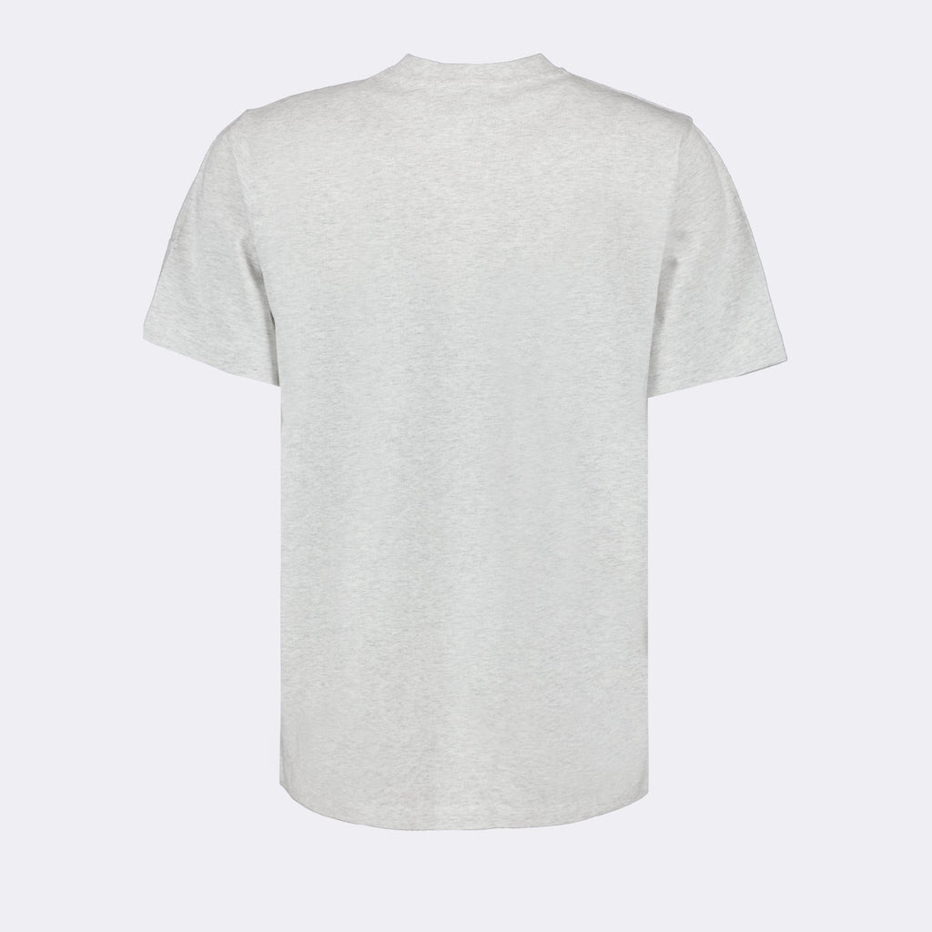 Coperni gray T-shirt, luxury logo T-shirt, premium Coperni tee, elegant gray T-shirt, minimalist fashion shirt