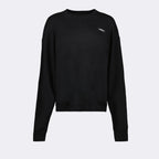 Coperni sweater, black knit sweater, luxury knitwear, logo sweater, high-end fashion