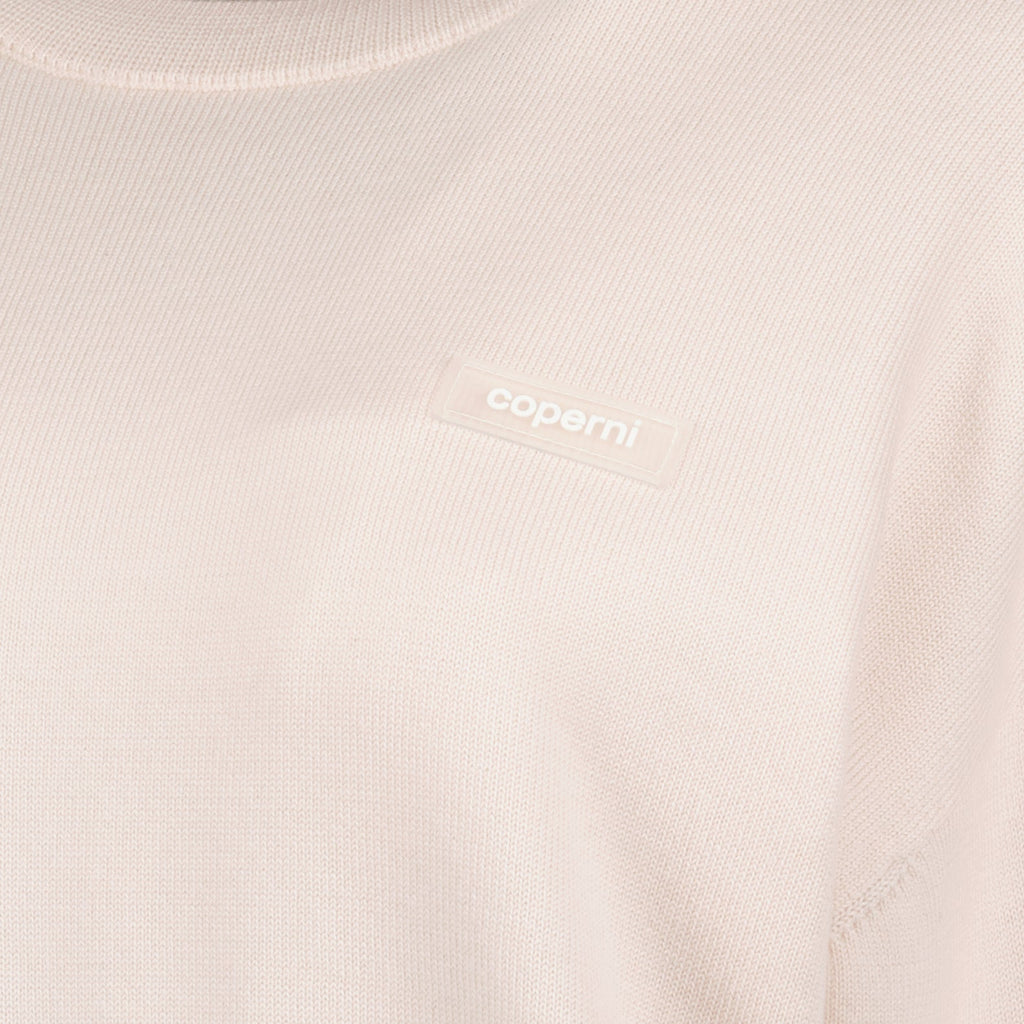 Suéter Beige con Logo