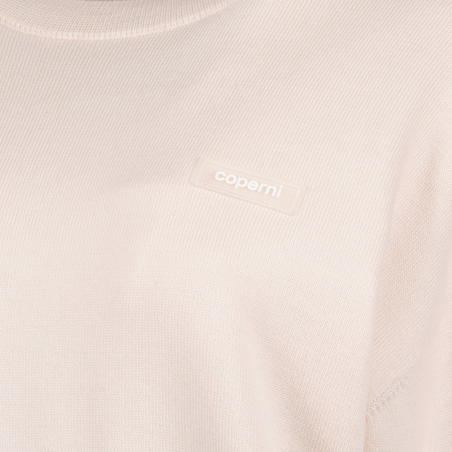 Suéter Beige con Logo