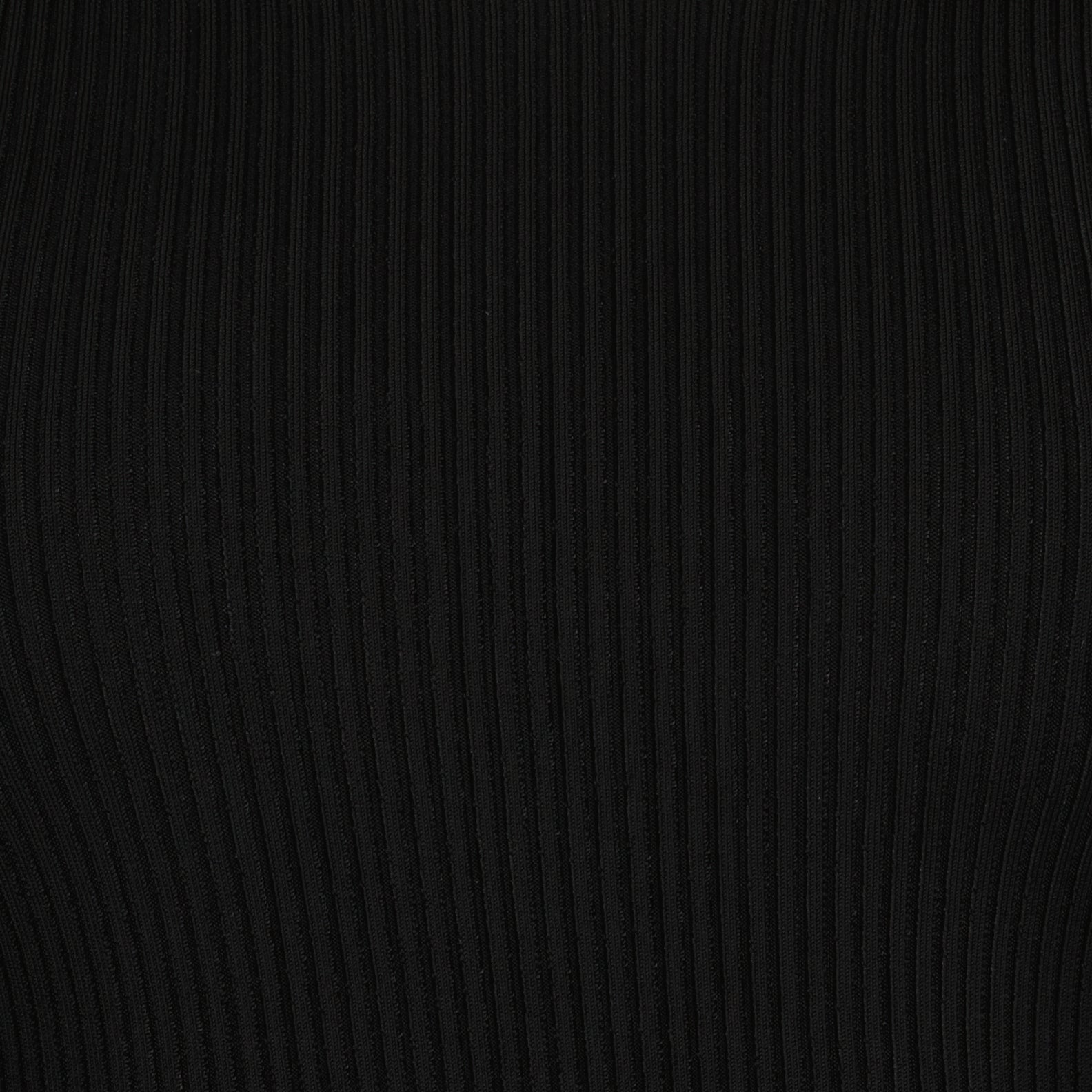 luxury turtleneck, Coperni, black cutout sweater, designer knitwear, high-end fashion