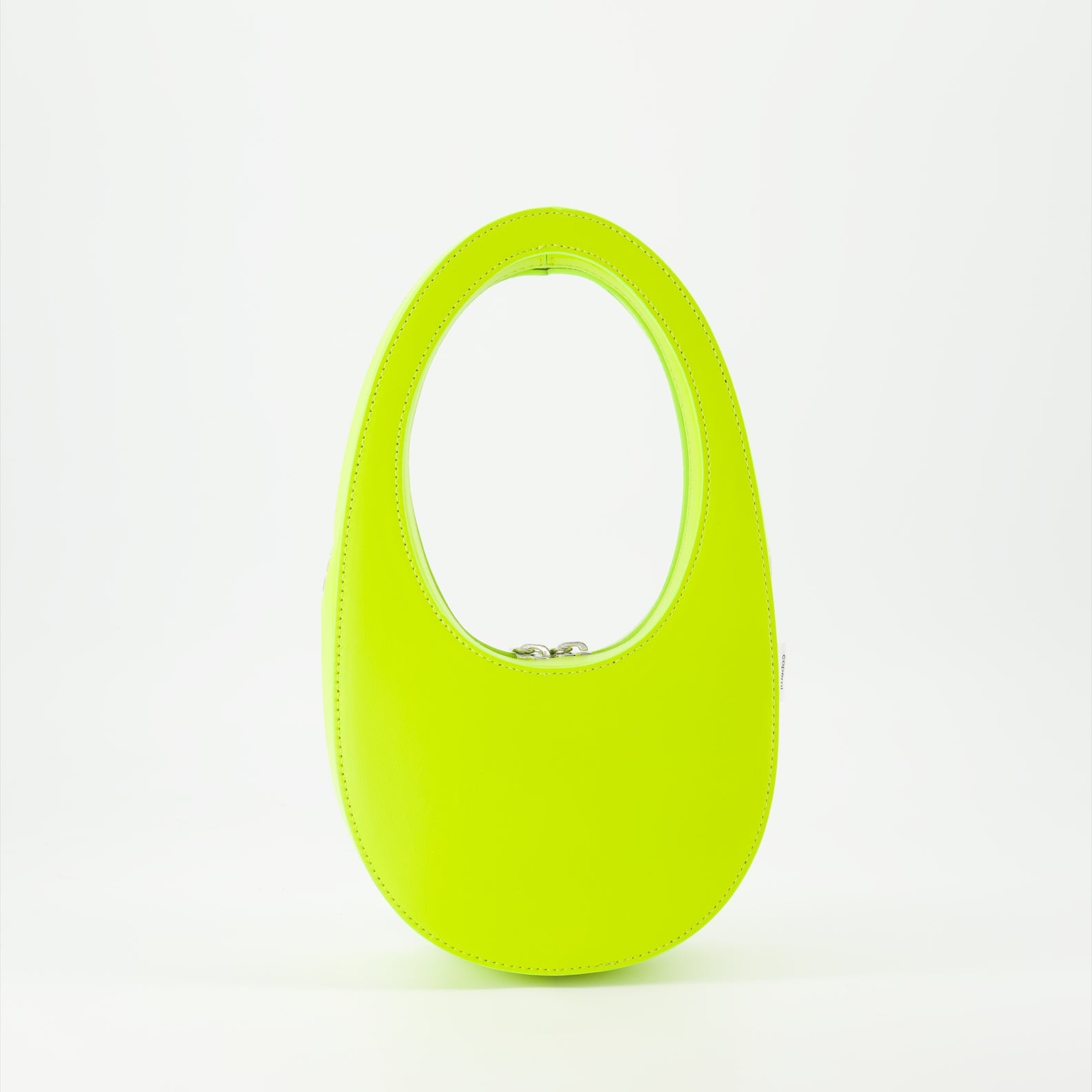 Coperni, mini shoulder bag, green leather, luxury accessories, Swipe Mini bag