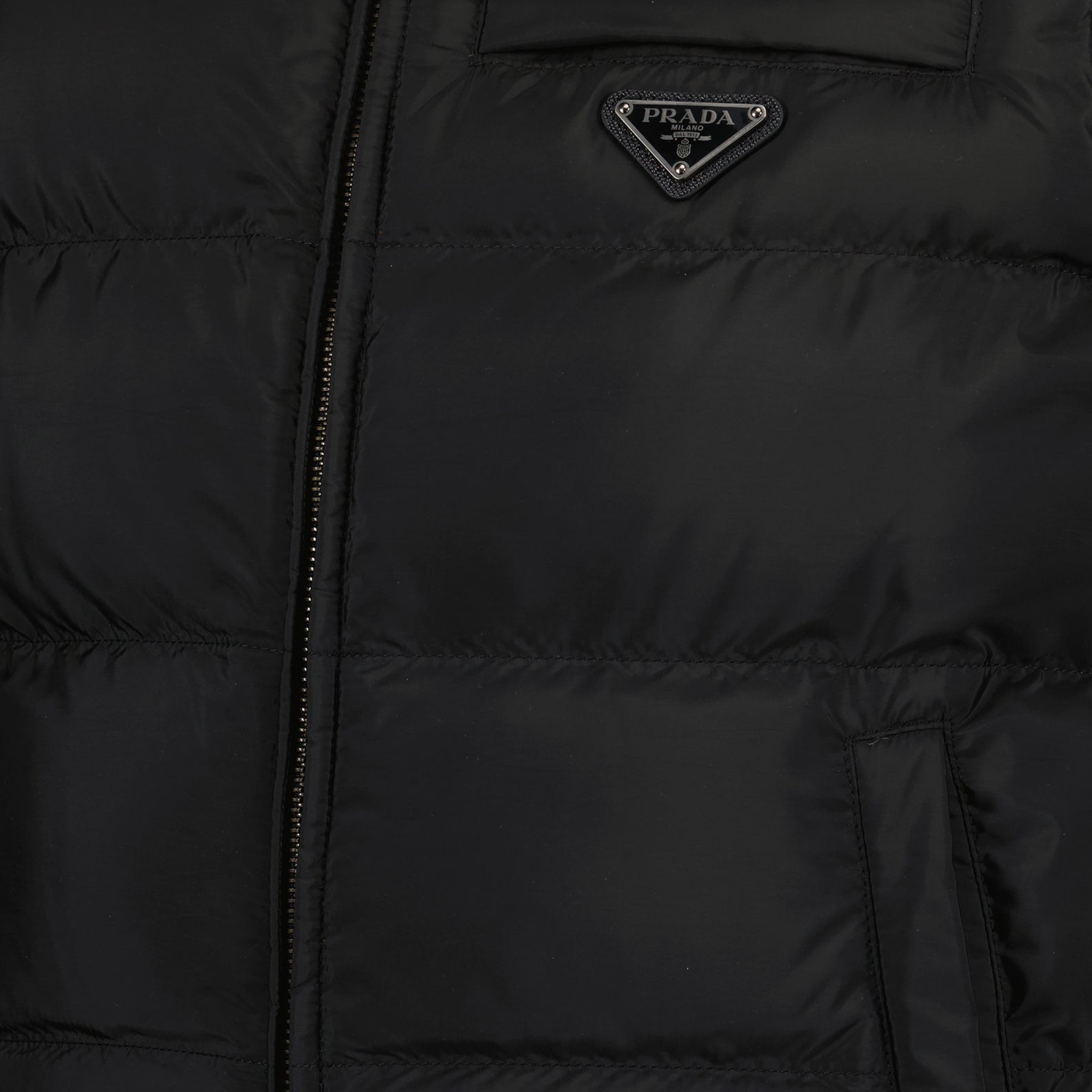 Quilted Jacket, Re-Nylon, Luxury Outerwear, Prada Jacket, Sustainable Fashion