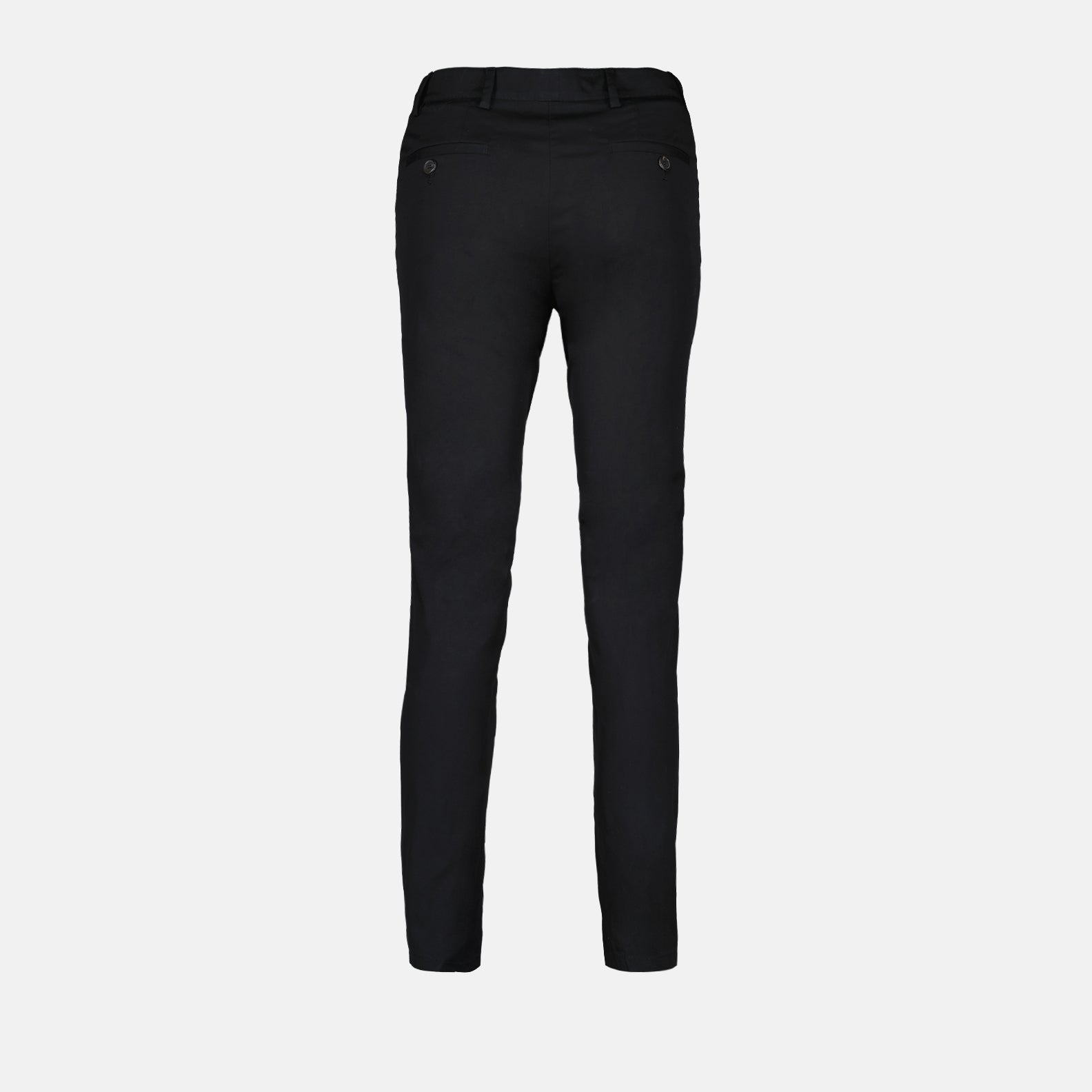 straight black pants, elegant trousers, luxury fashion, Linea Rossa, sophisticated outfit