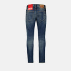 slim fit jeans, blue jeans, Diesel jeans, denim fashion, men's jeans