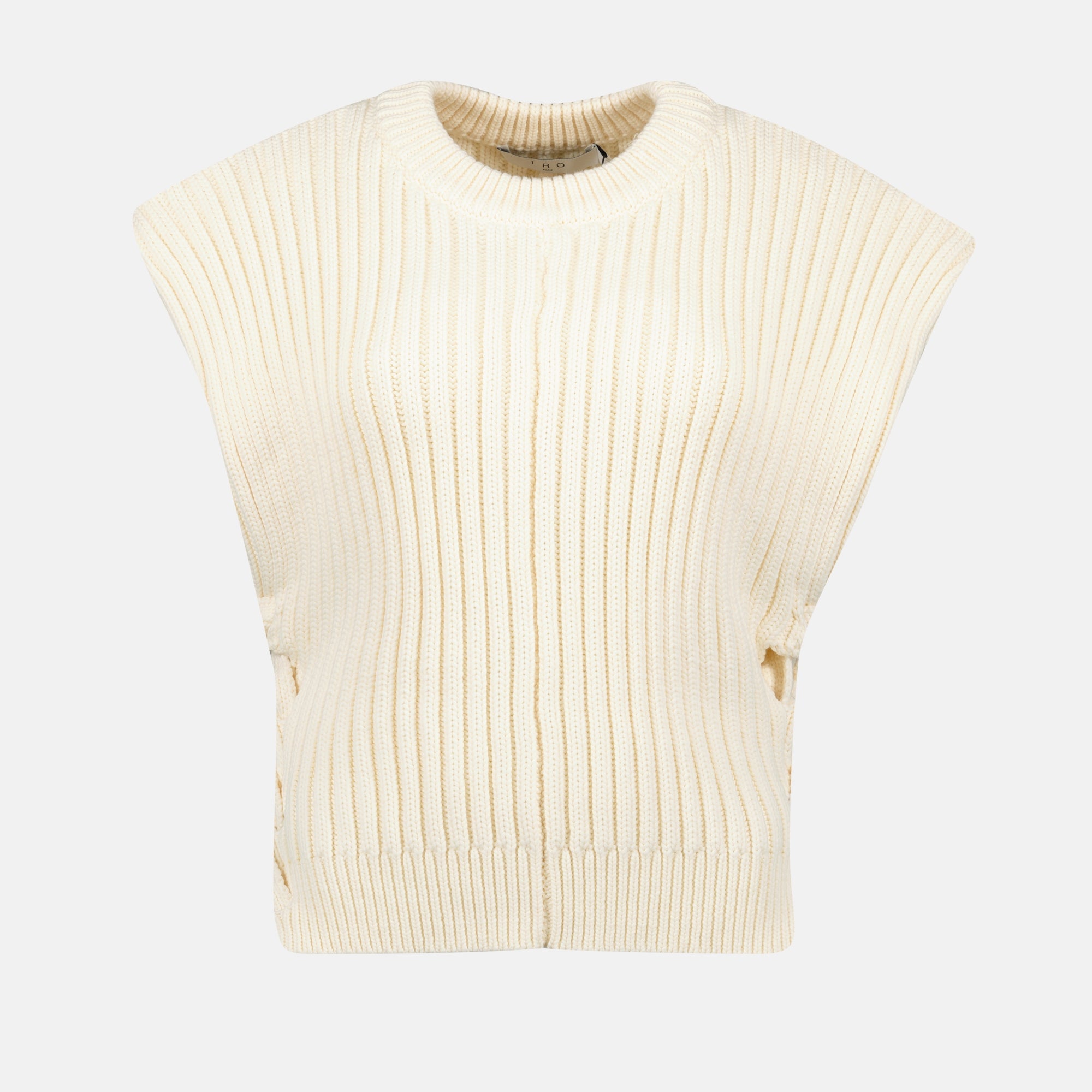 Iro, Pull Dolpa, ribbed knit sweater, women's fashion, Spring-Summer 2025