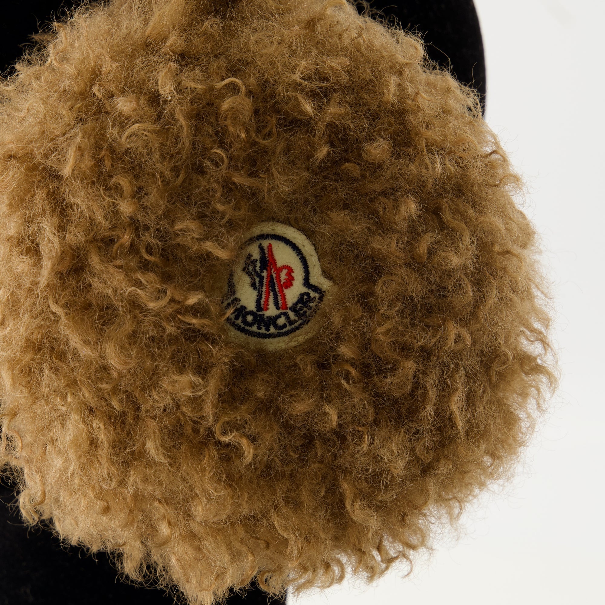 Moncler ear muffs, teddy accessories, winter ear muffs, brown ear muffs, luxury winter wear