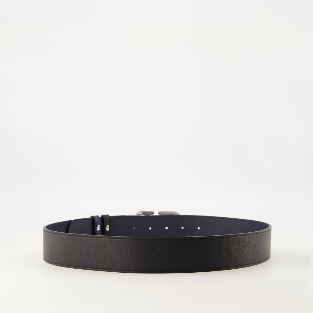 Valentino Garavani belt, Reversible belt, VLogo accessory, Luxury belt, Adjustable leather belt