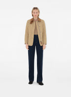 Burberry, Quilted Jacket, Women's Fashion, Beige Jacket, Luxury Outerwear