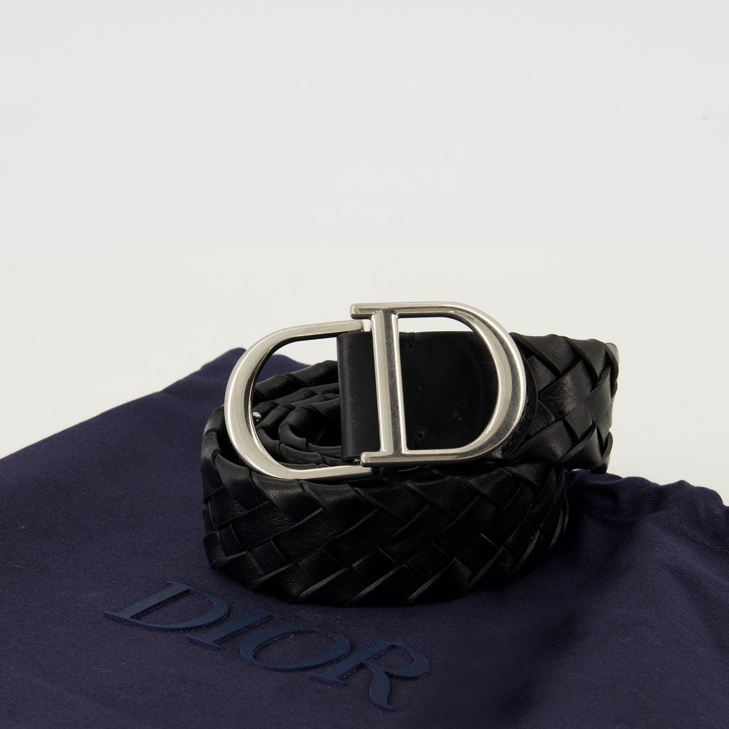 Woven Leather Belt