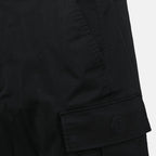 Bild von schwarzen Cargo-Gabardine-Hosen von Moncler für Männer - Saison Frühling-Sommer 2025 - Detailansicht 5