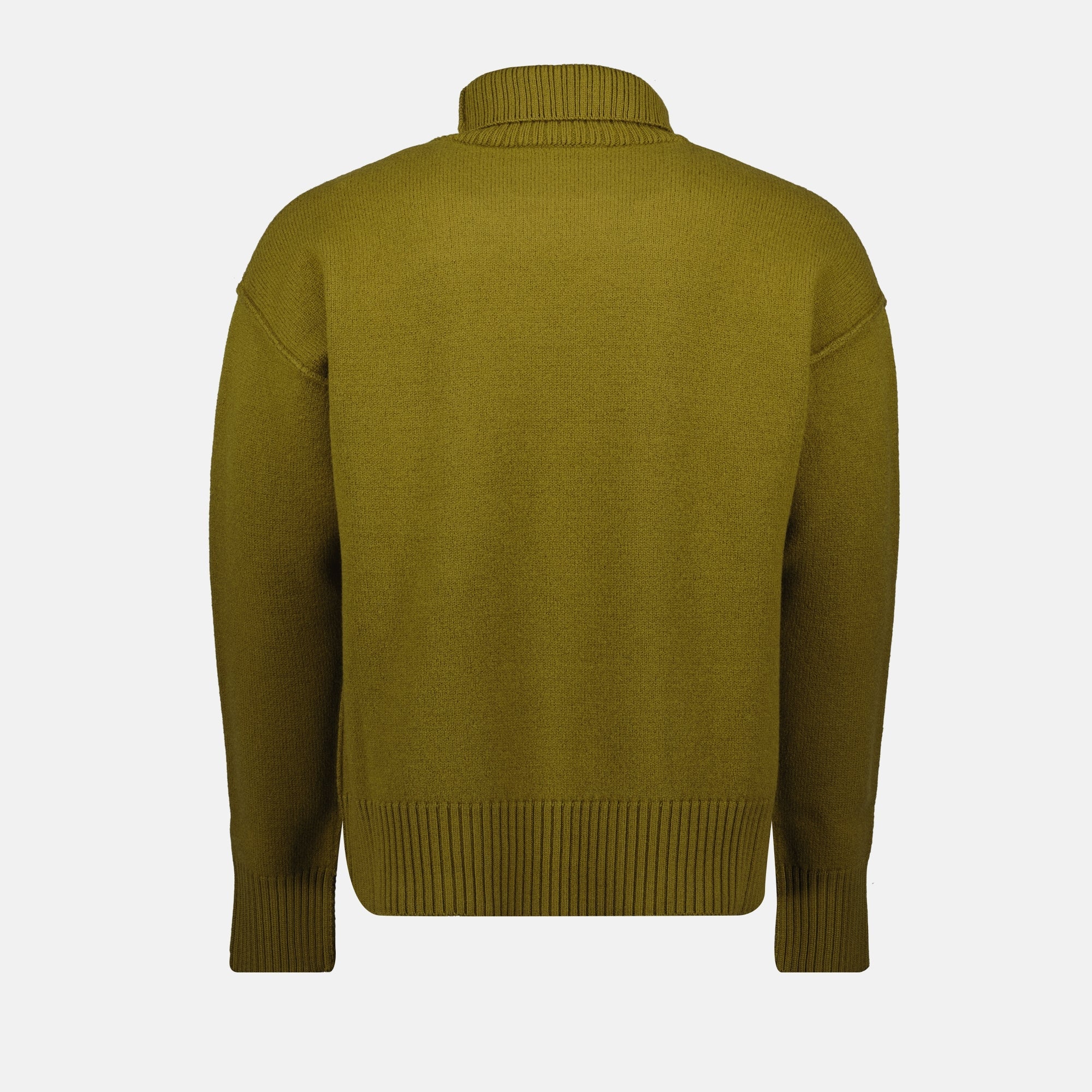 Knit Sweater, Ami Paris, Wool Sweater, Autumn-Winter Fashion, Unisex Sweater