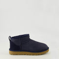 Imagem de bottines classic ultra mini ii azul marinho da Ugg para Mulheres - Temporada Primavera-Verão 2026 - Vista Lateral Direita