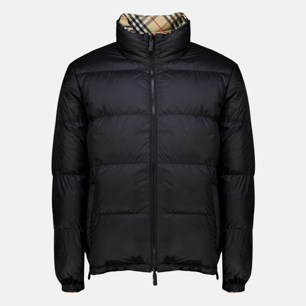 Reversible Check Quilted Jacket